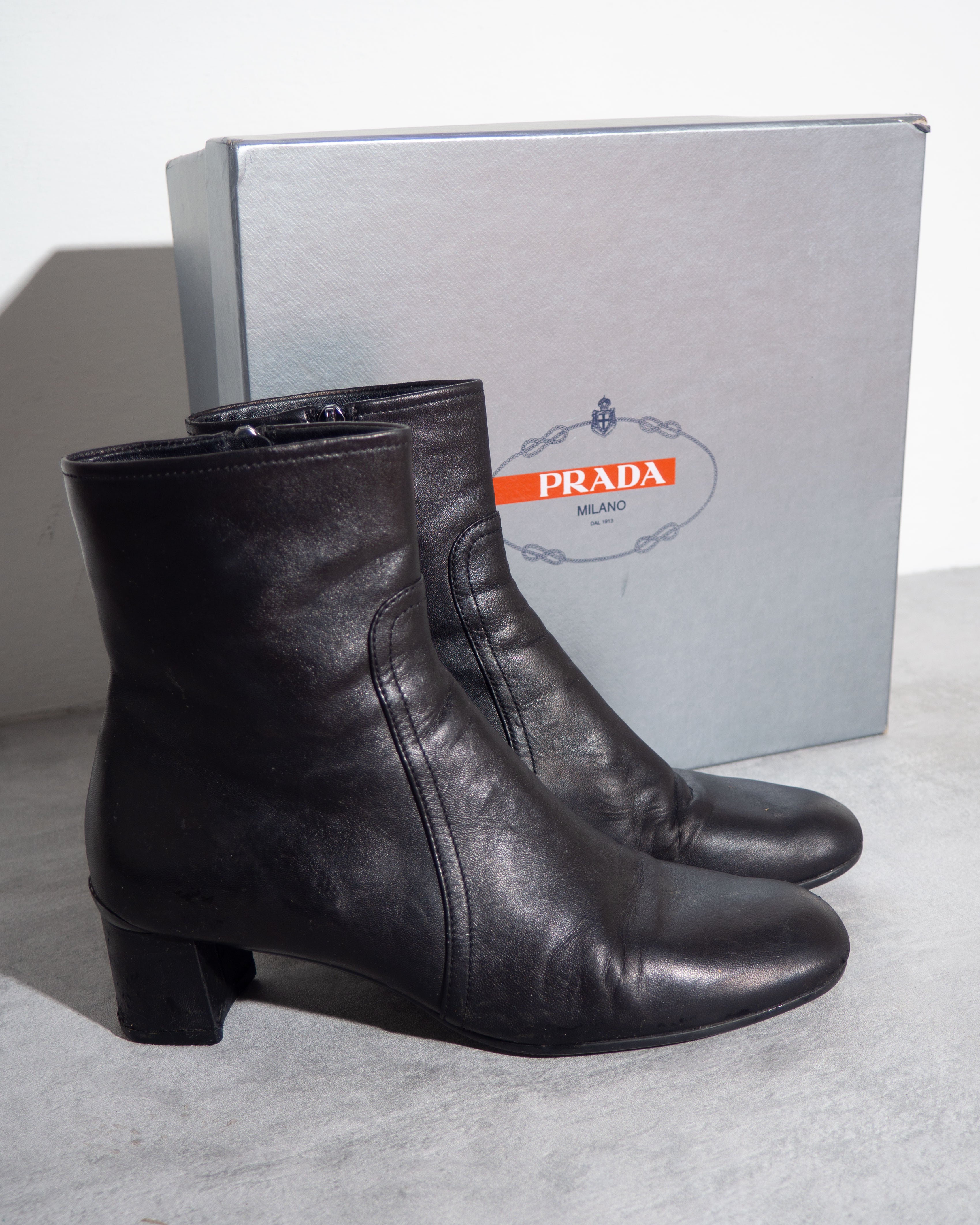 High quality Prada Vintage Ankle Boots