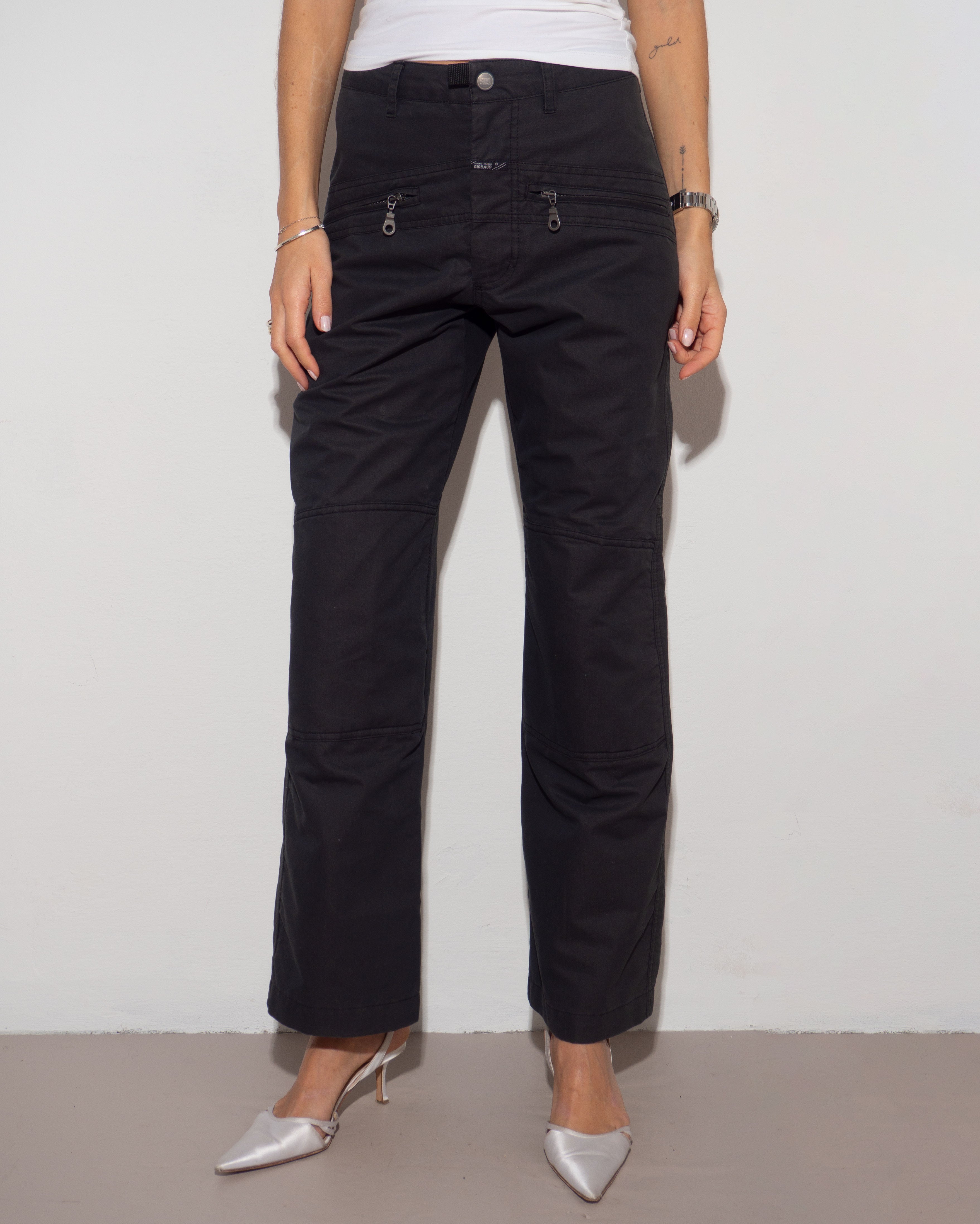 【Marithe + Francois Girbaud】W HALF COTTON PANTS MARITHÉ + FRANÇOIS GIRBAUD Denim Half Pants SizeM Vintage