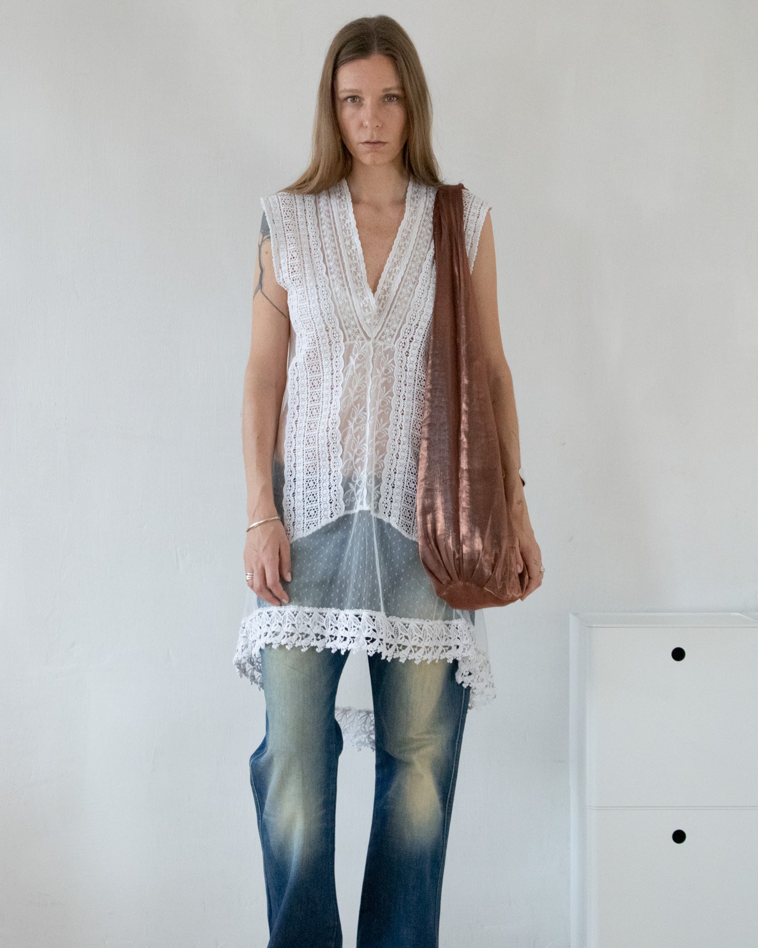Lace Sheer Tunic