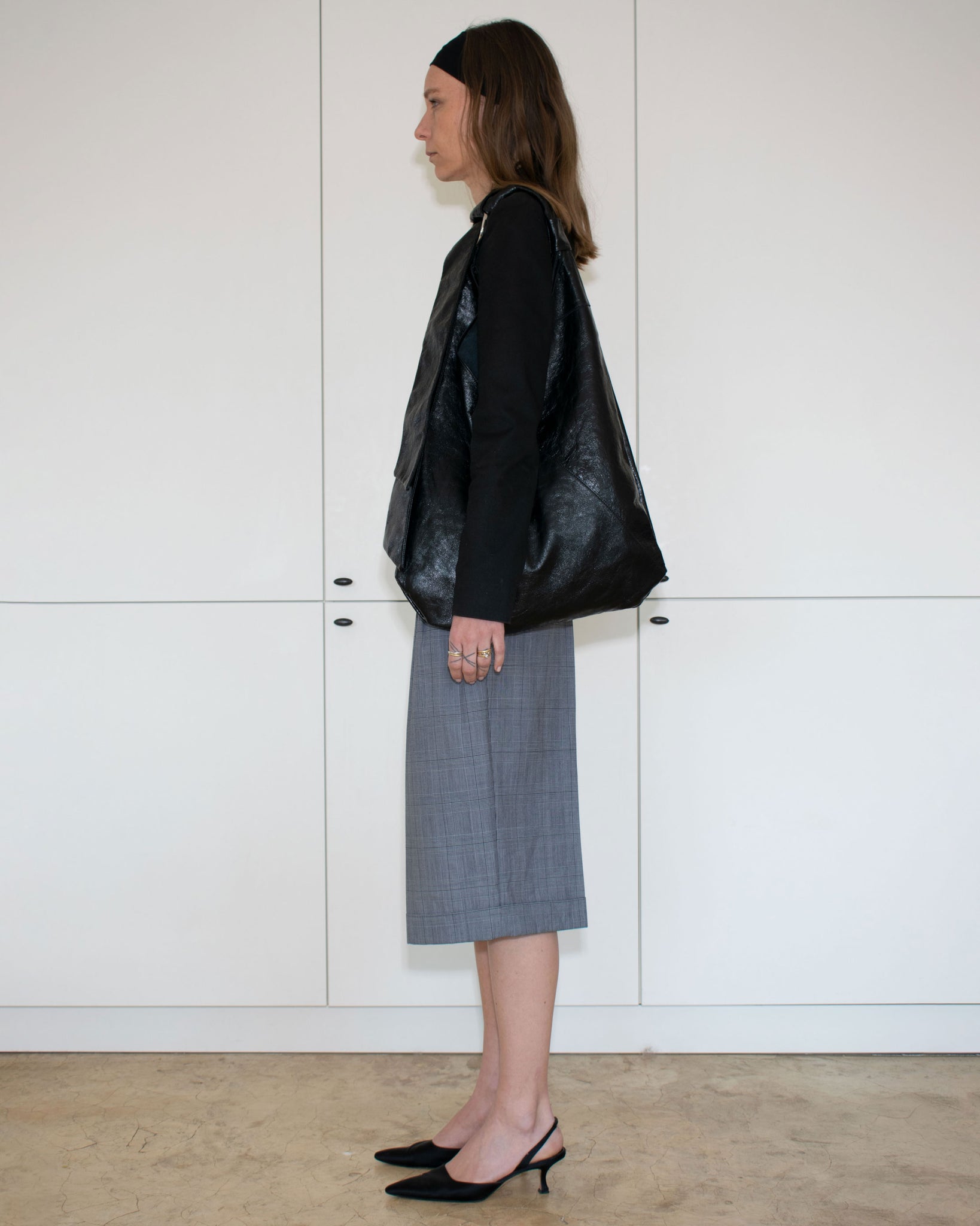 Pleated Bermuda Shorts
