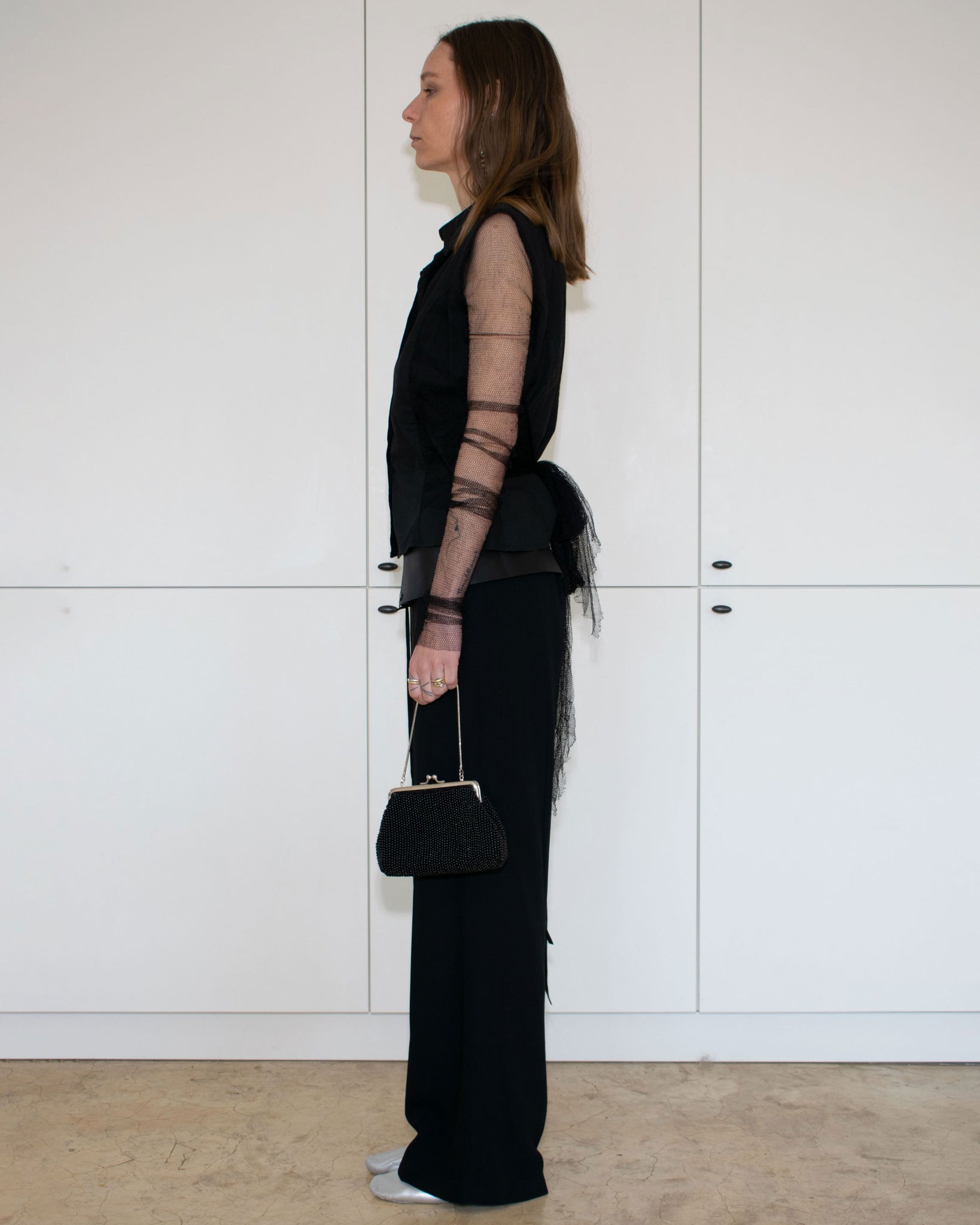 Simultaneous Mesh Blouse