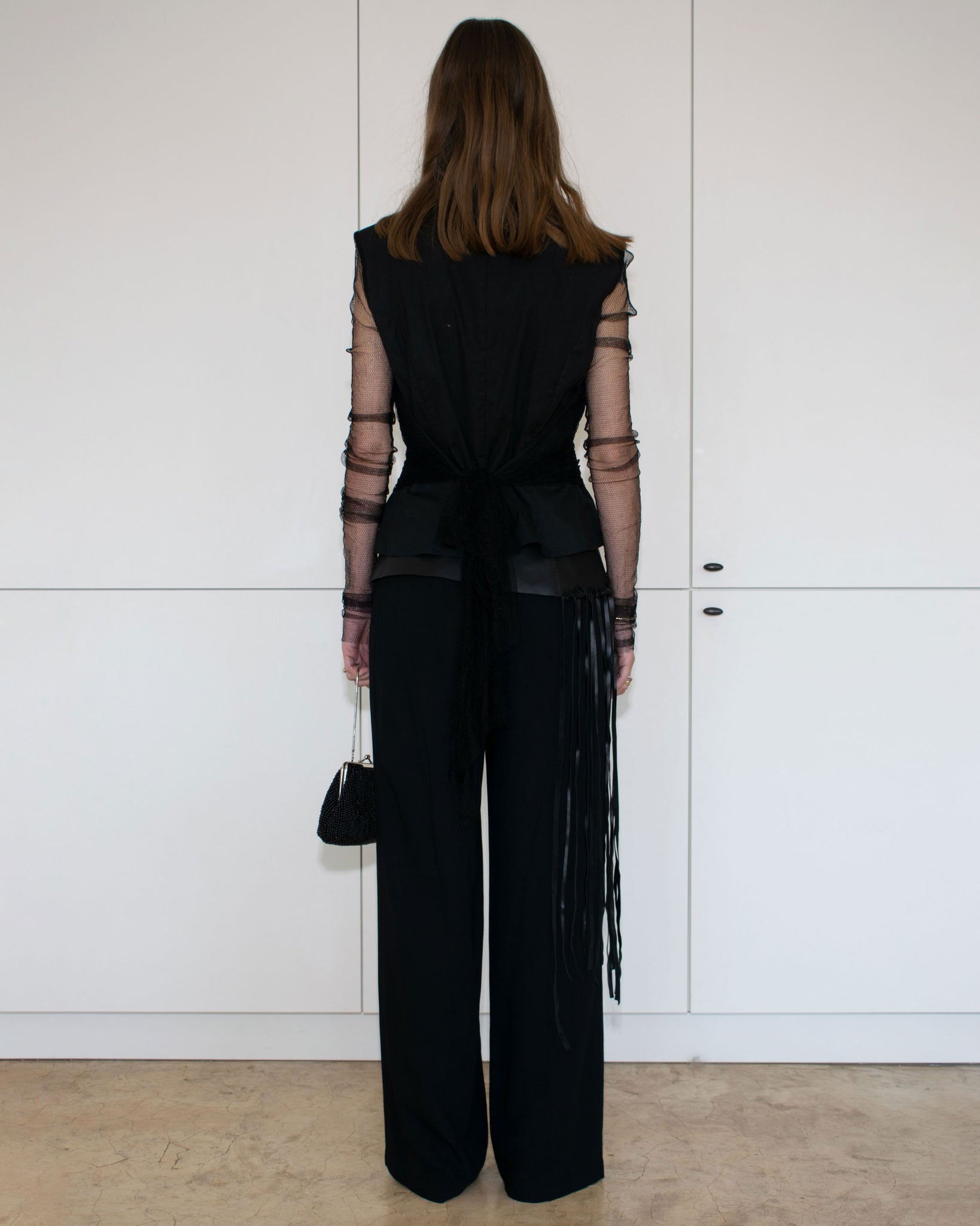 Simultaneous Mesh Blouse