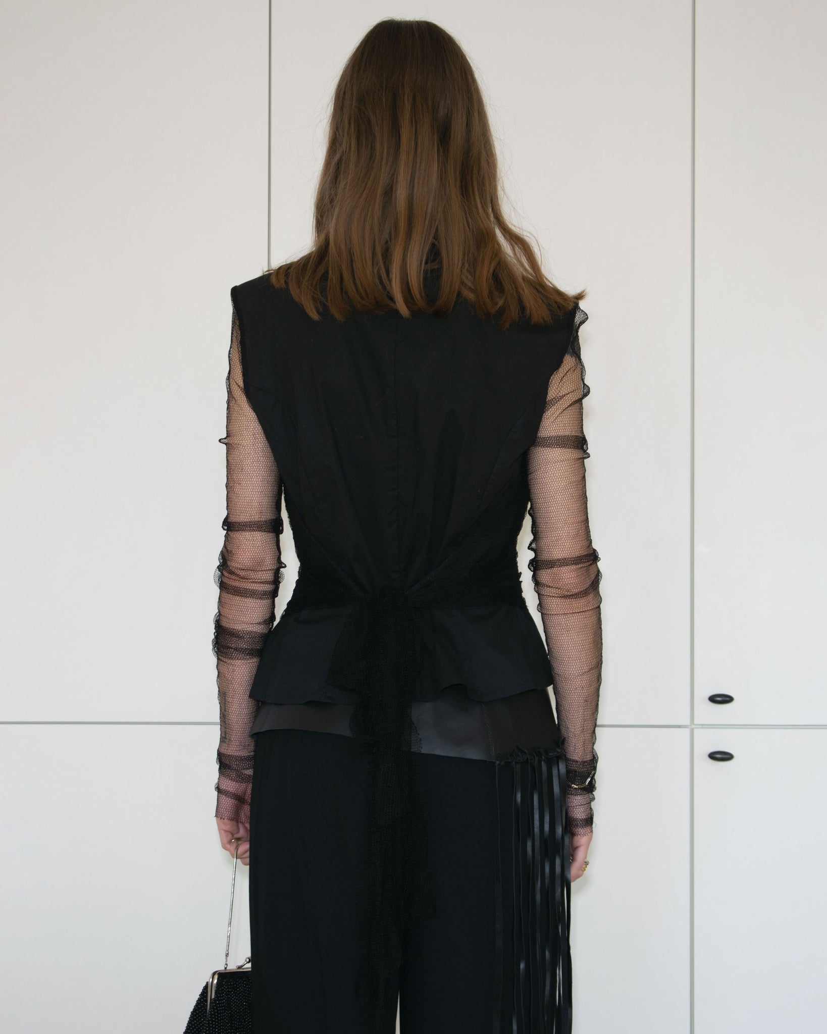 Simultaneous Mesh Blouse