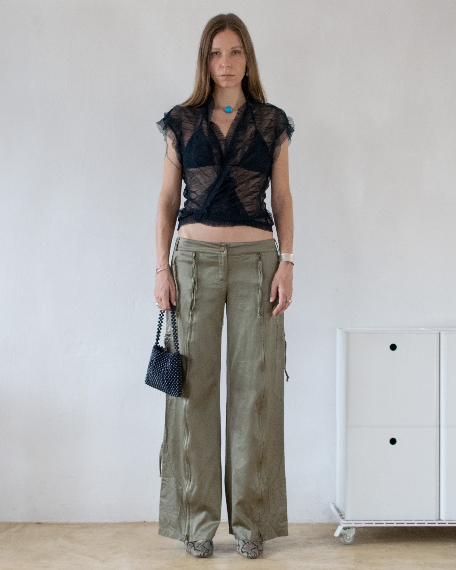 Sheer Wrap Top