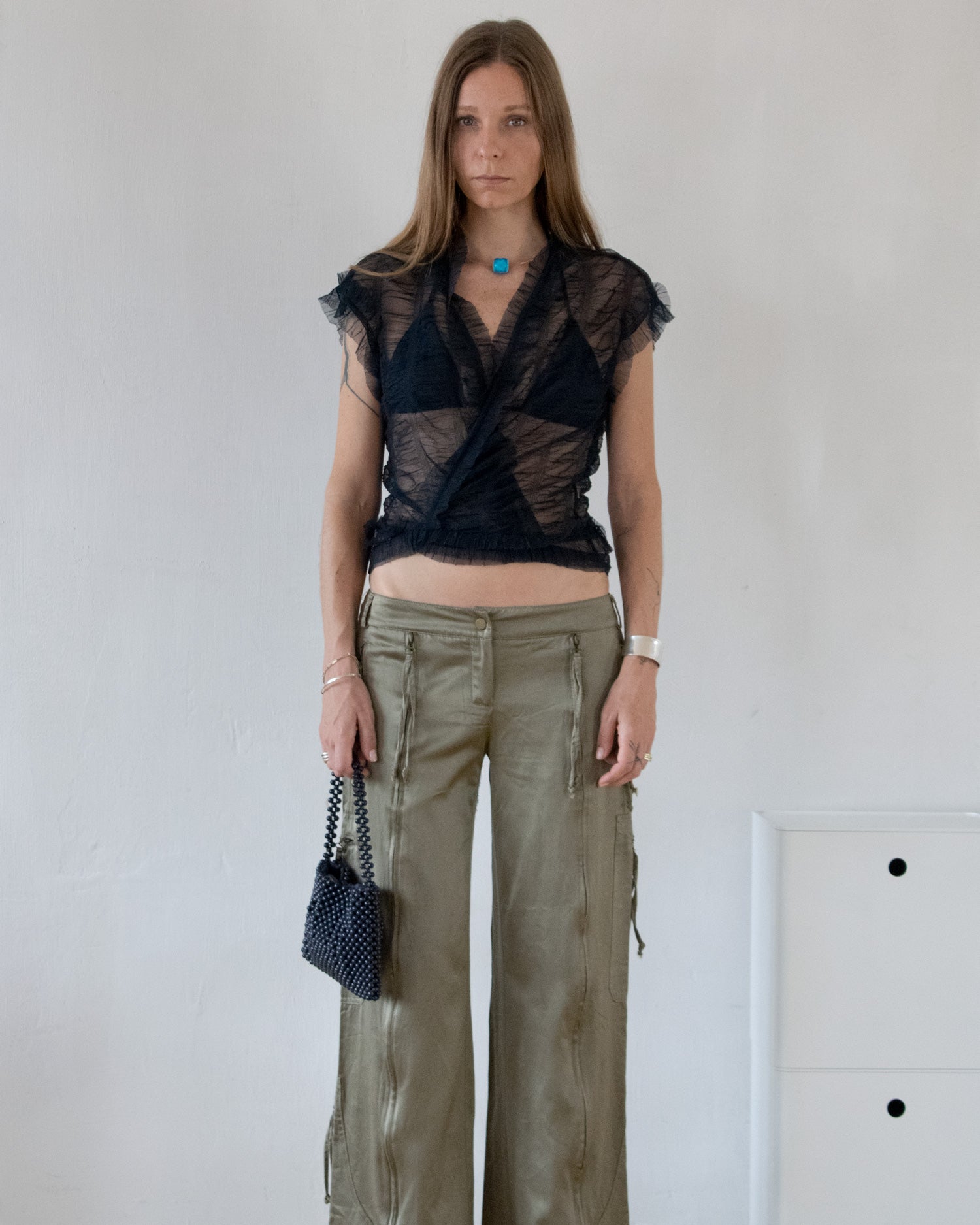 Sheer Wrap Top