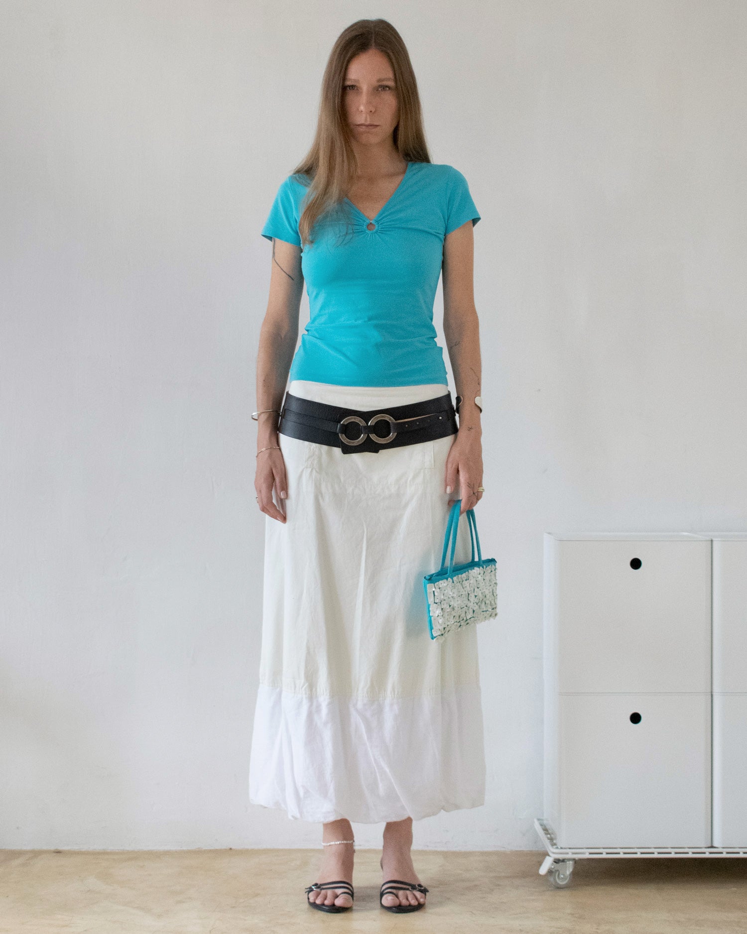 Mother of Pearl Bag (Turquoise)