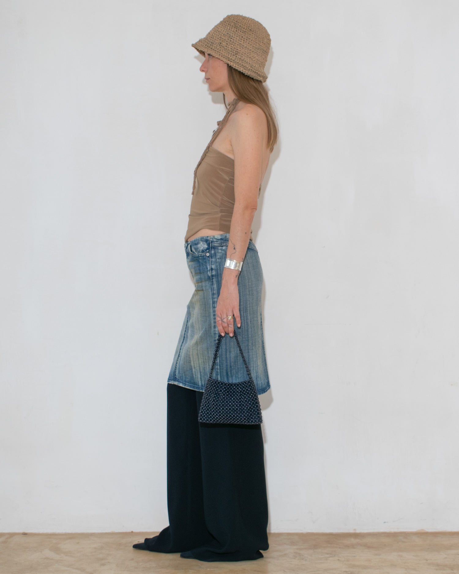 Asymmetric Halter Top