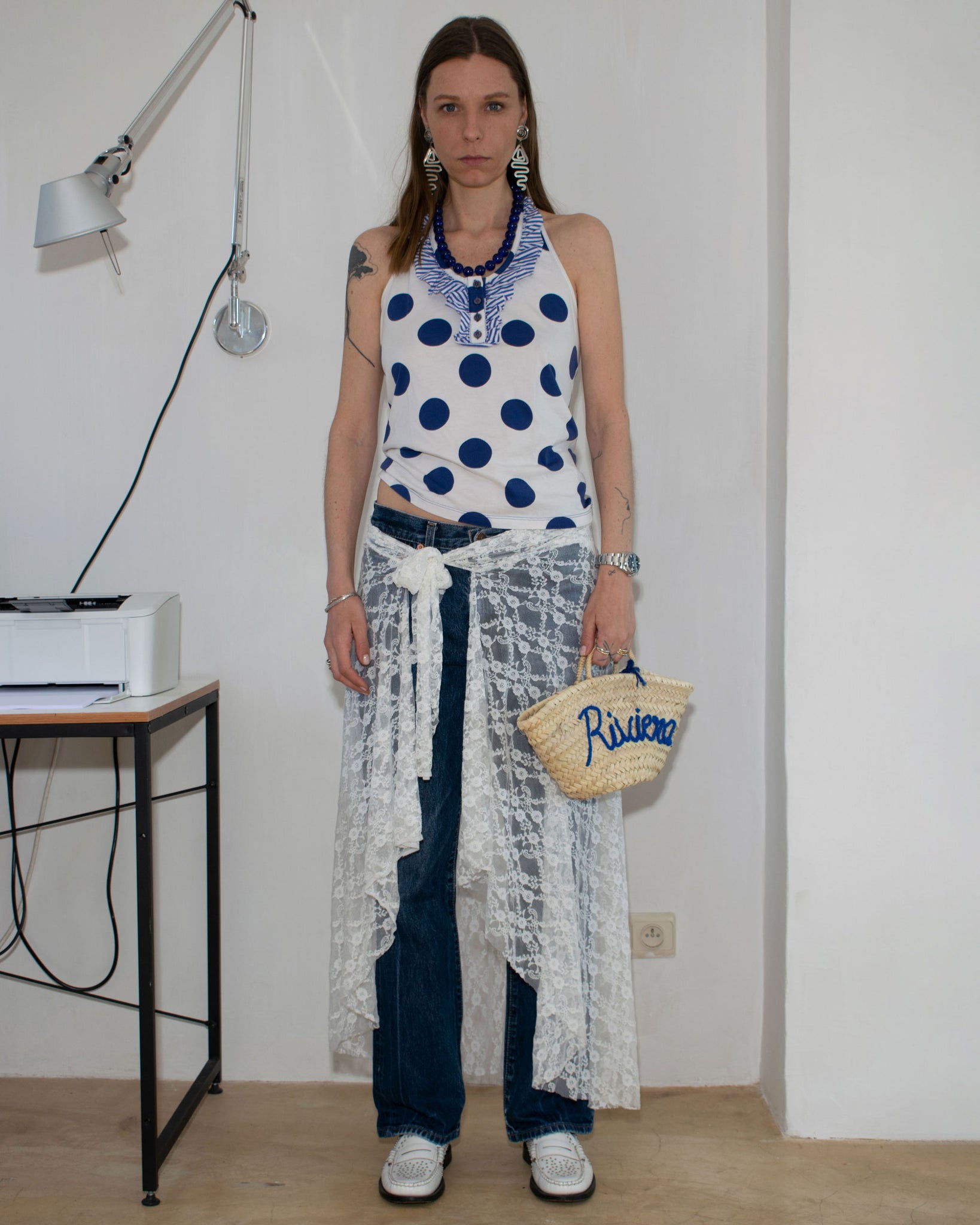 Moschino Polkadot Top