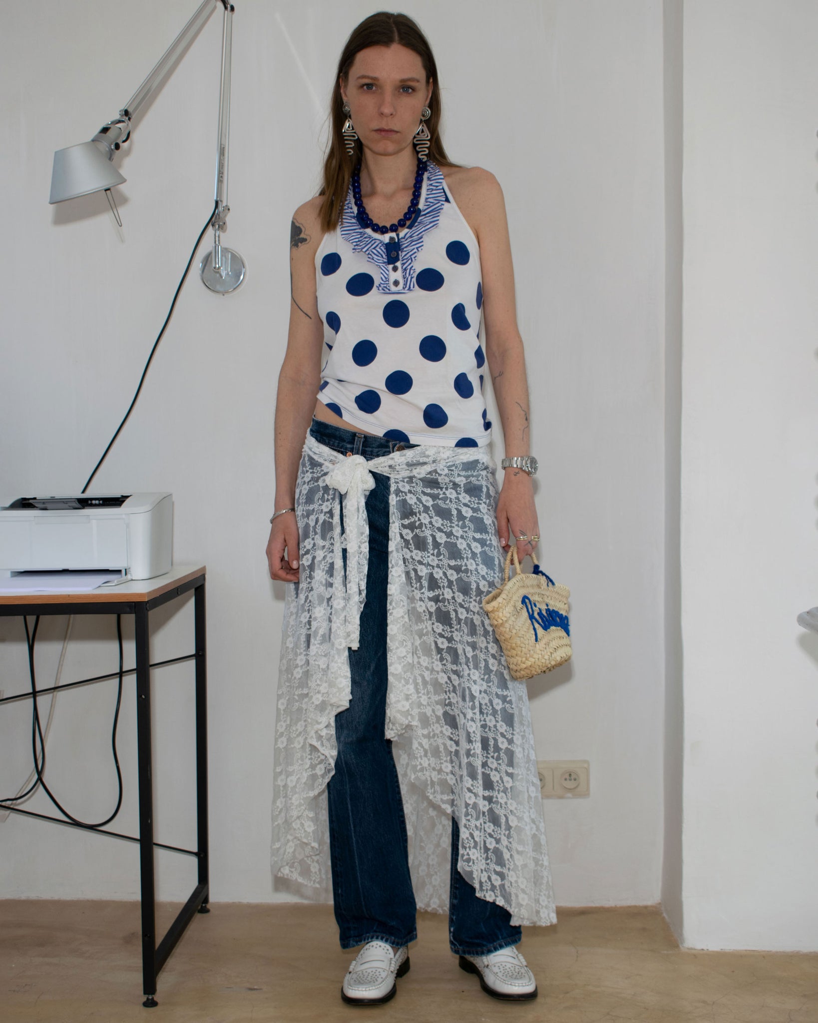 Moschino Polkadot Top