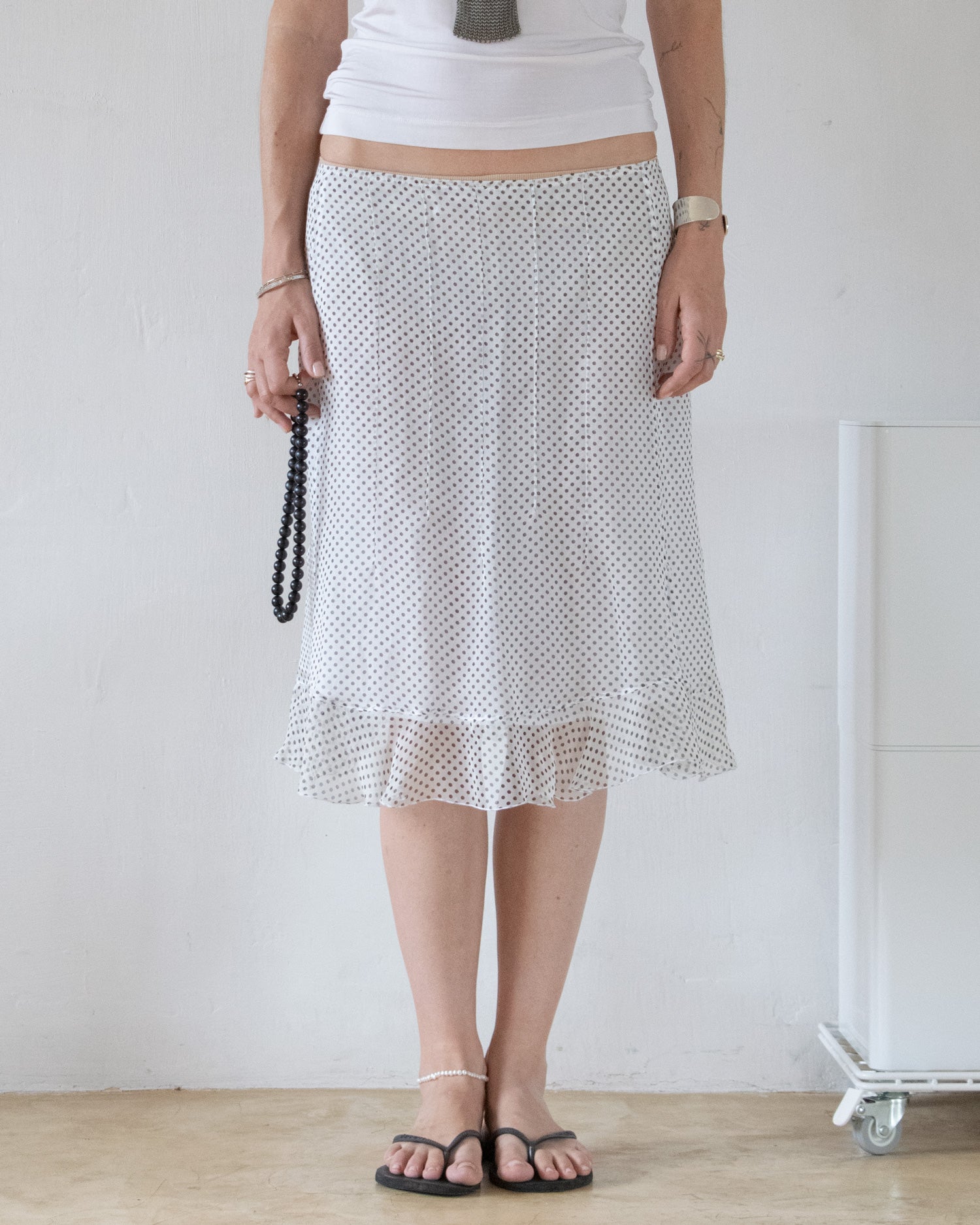 Sportmax Silk Skirt