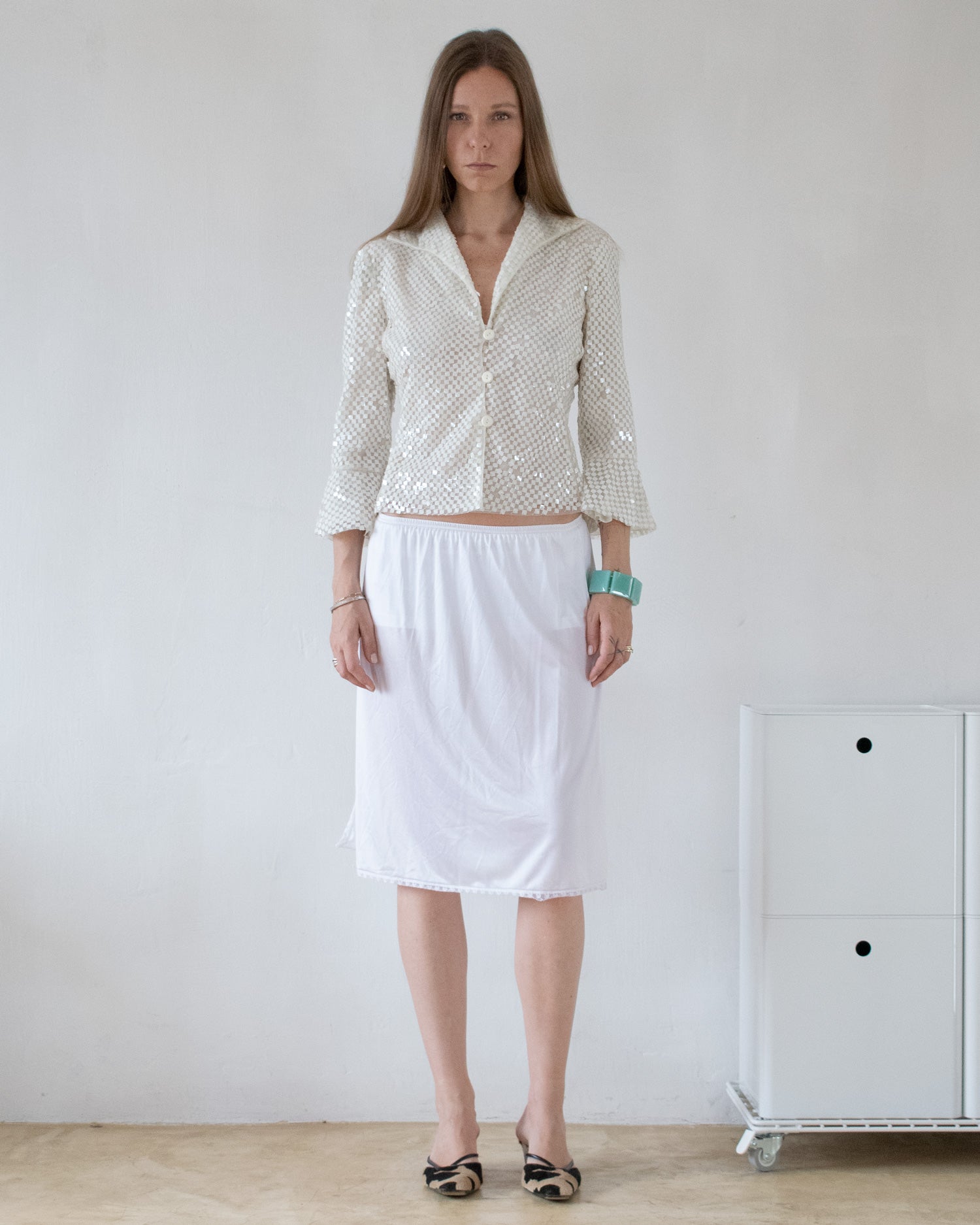 Sheer Slip Skirt