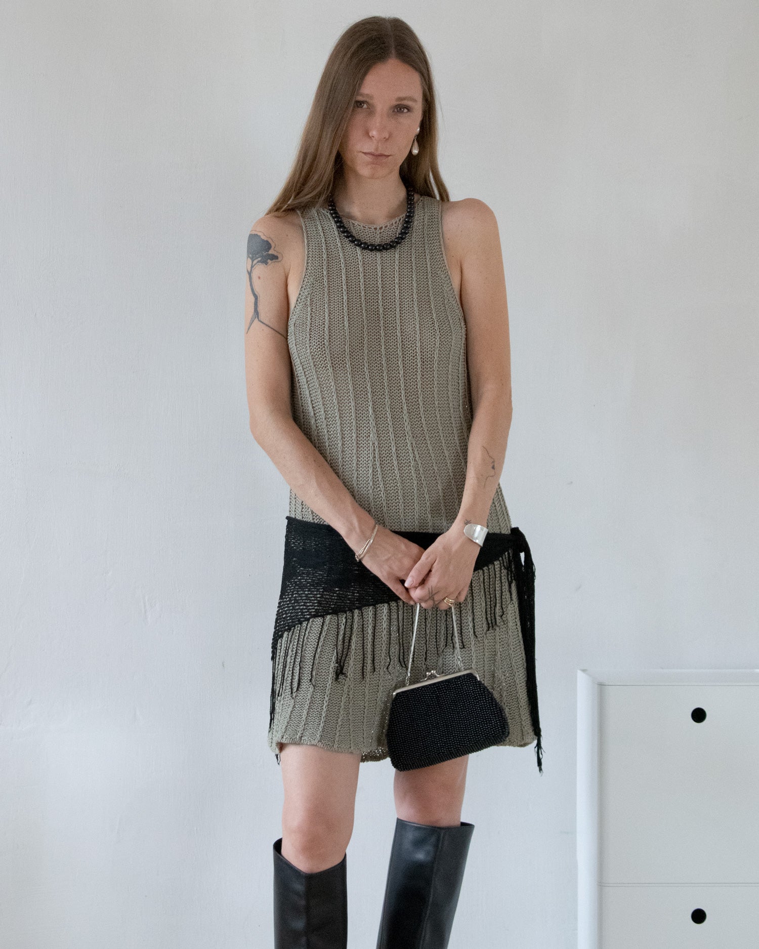Sarah Pacini Knit Dress