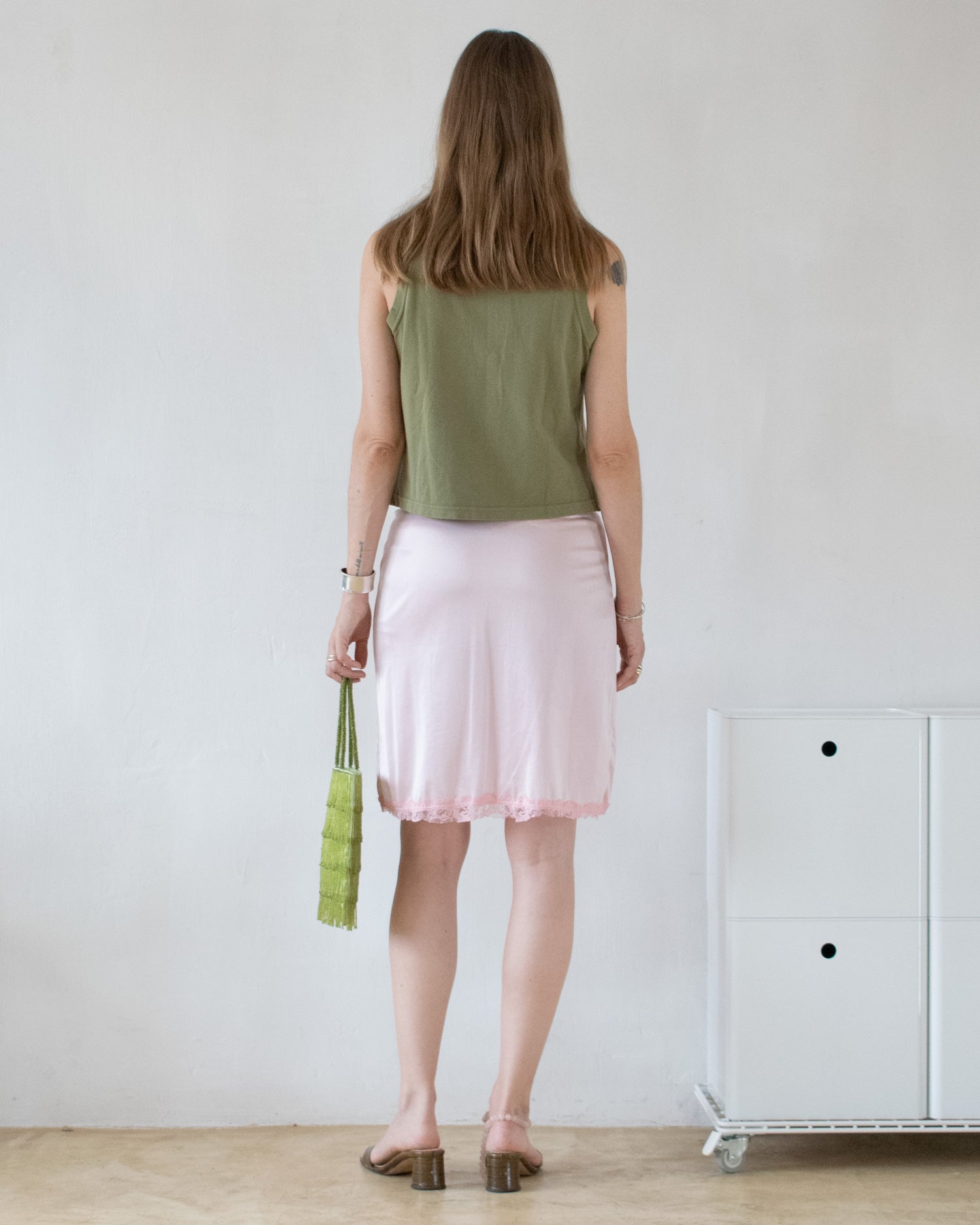 Olive Sleeveless Polo