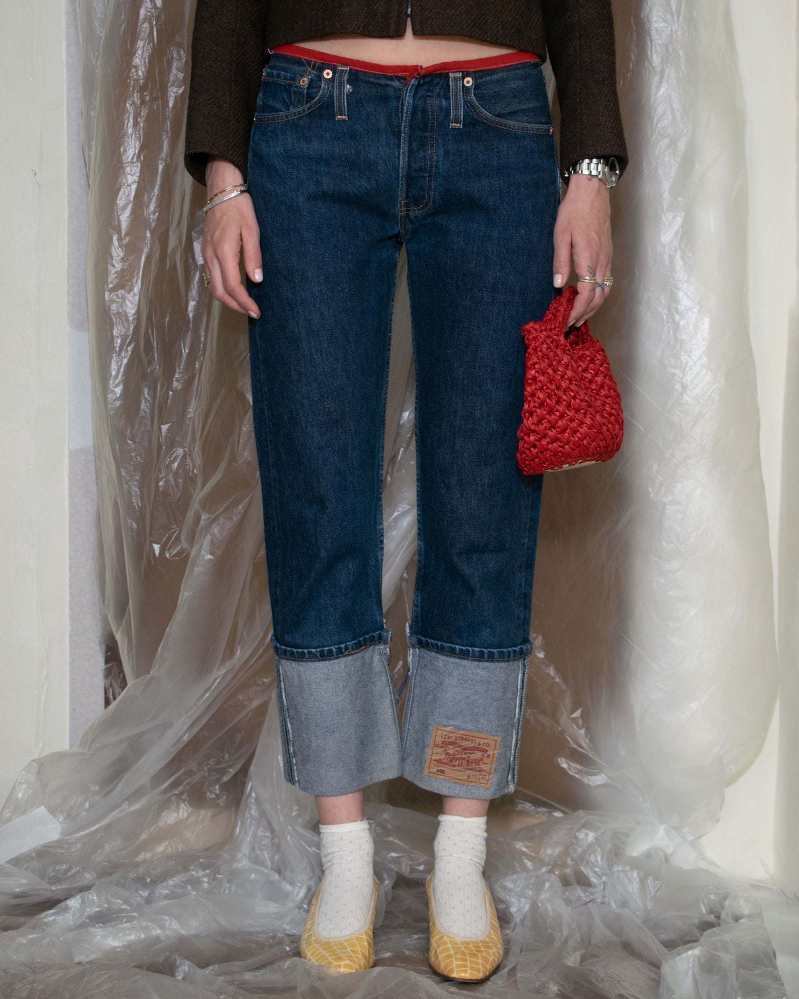 Upcycled Levi's Jeans (Made in USA)