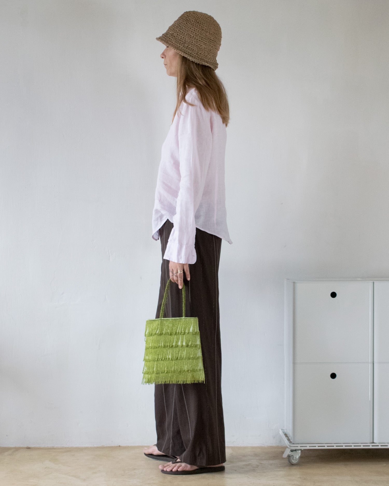 Pink Linen Shirt