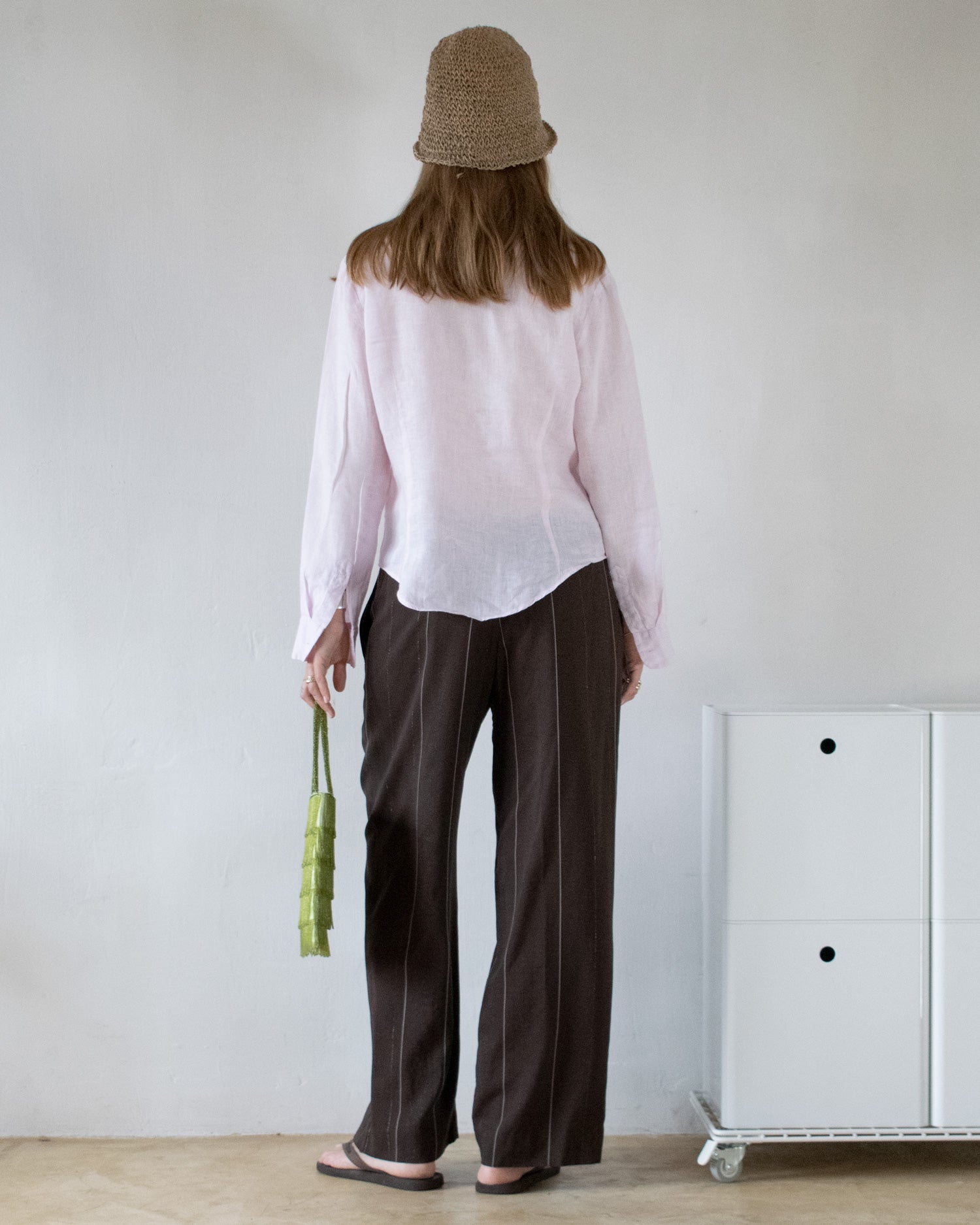 Pink Linen Shirt