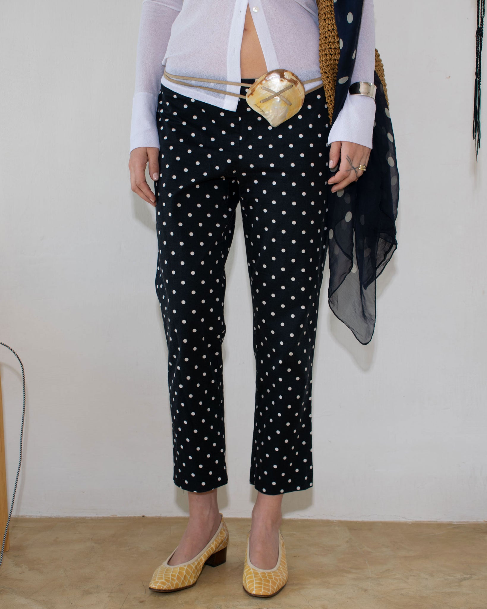 Polka Dot Capris
