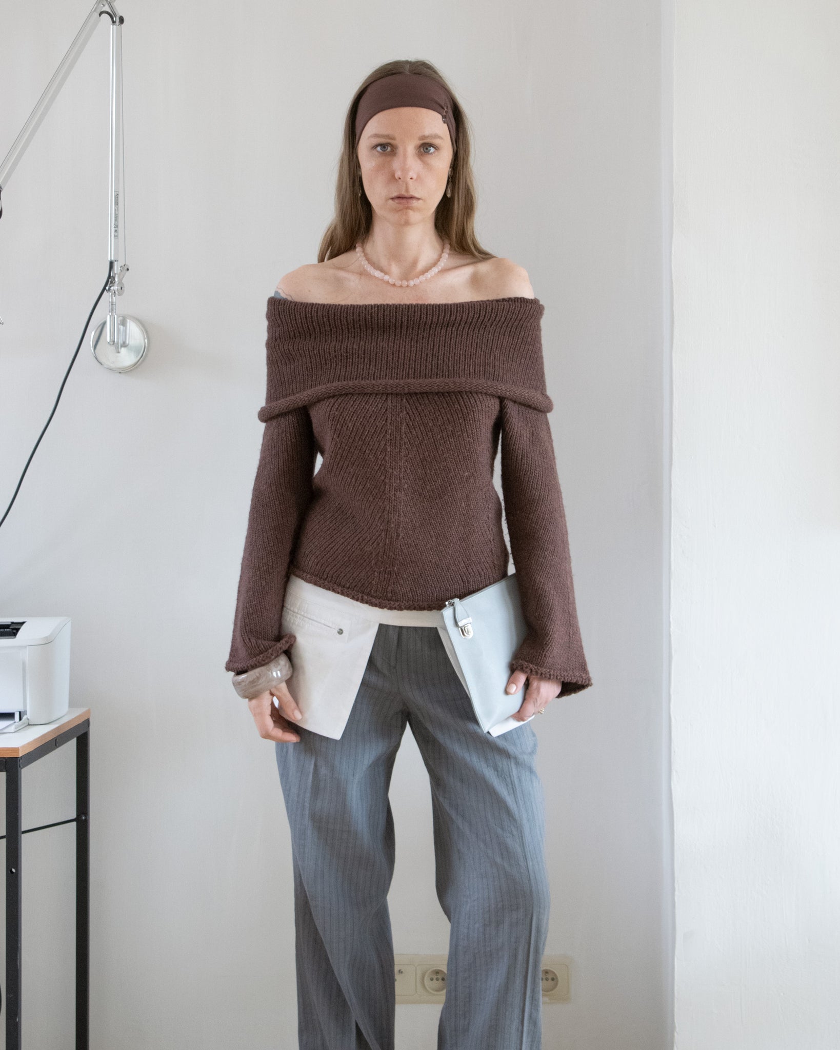 Cold Shoulder Knit