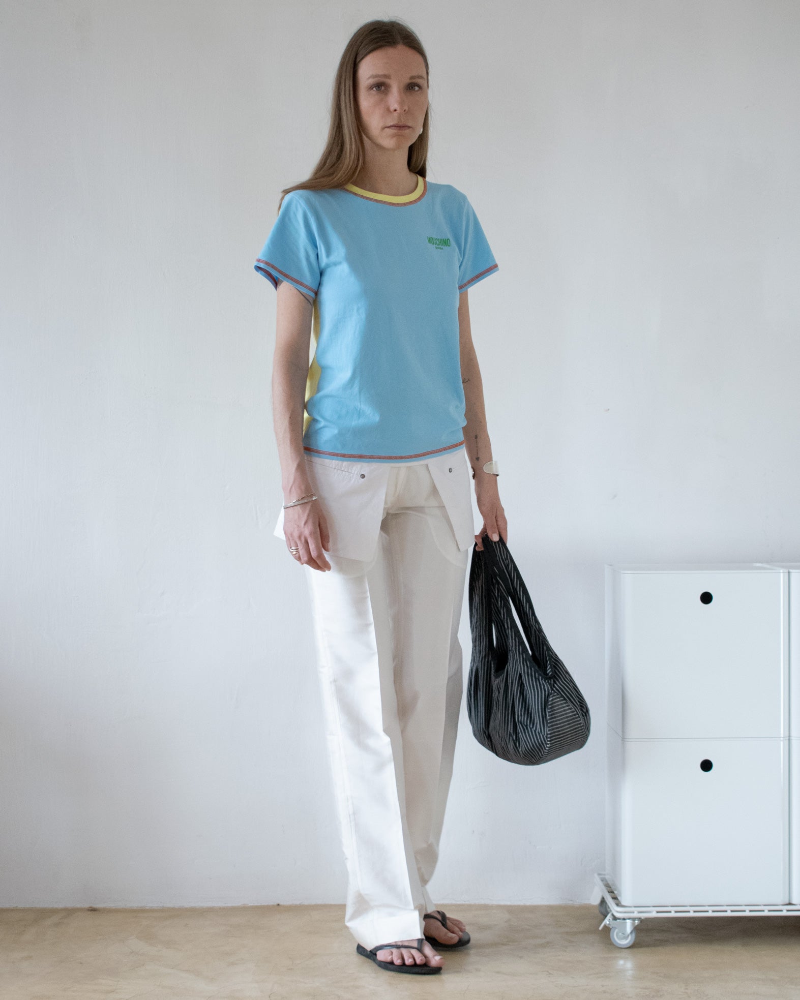 Shantung Silk Pants