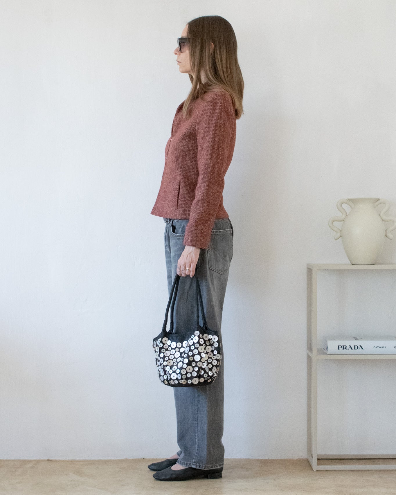 Hip-length Wool Blazer