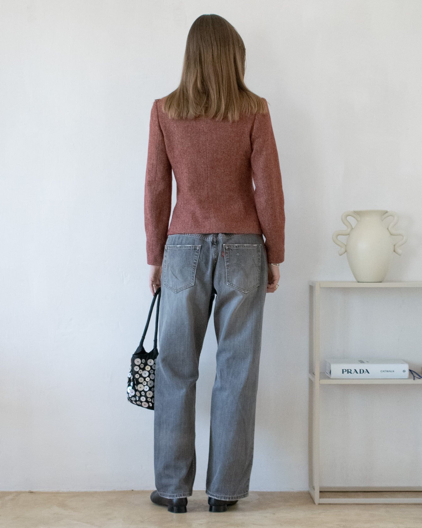 Hip-length Wool Blazer