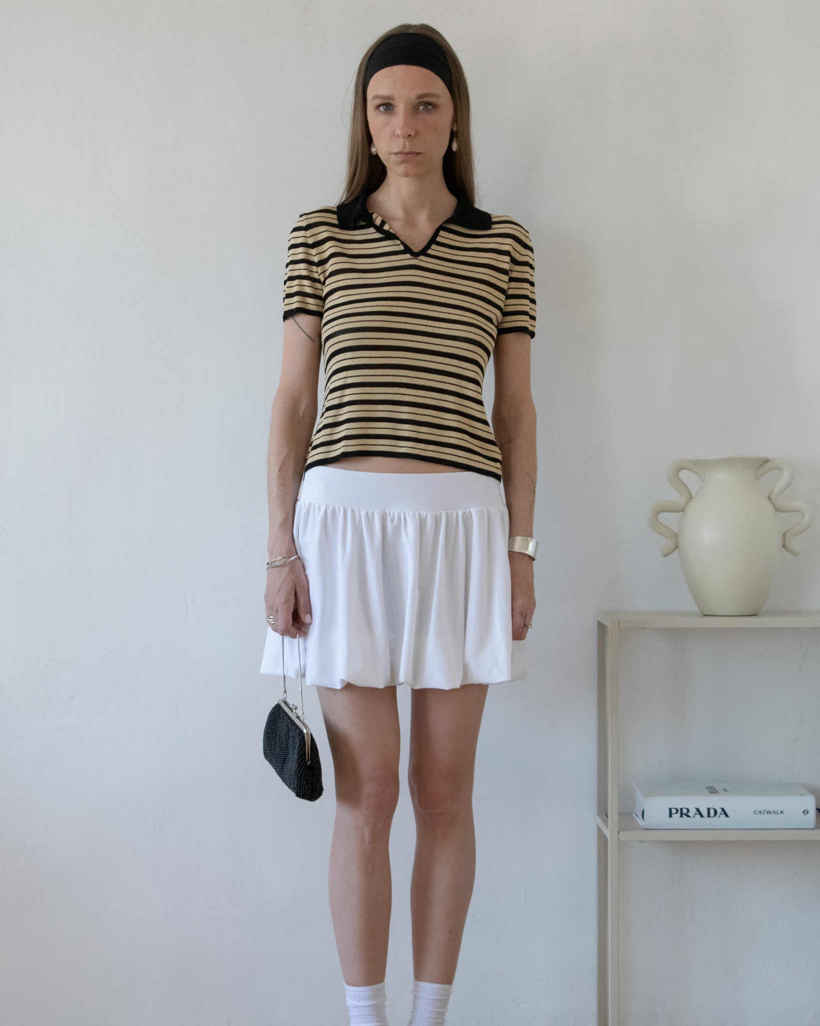 Knitted Polo Tee