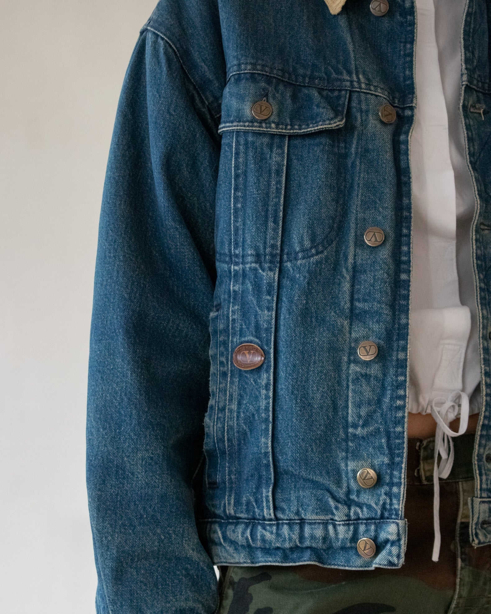 Valentino Sherpa Jacket