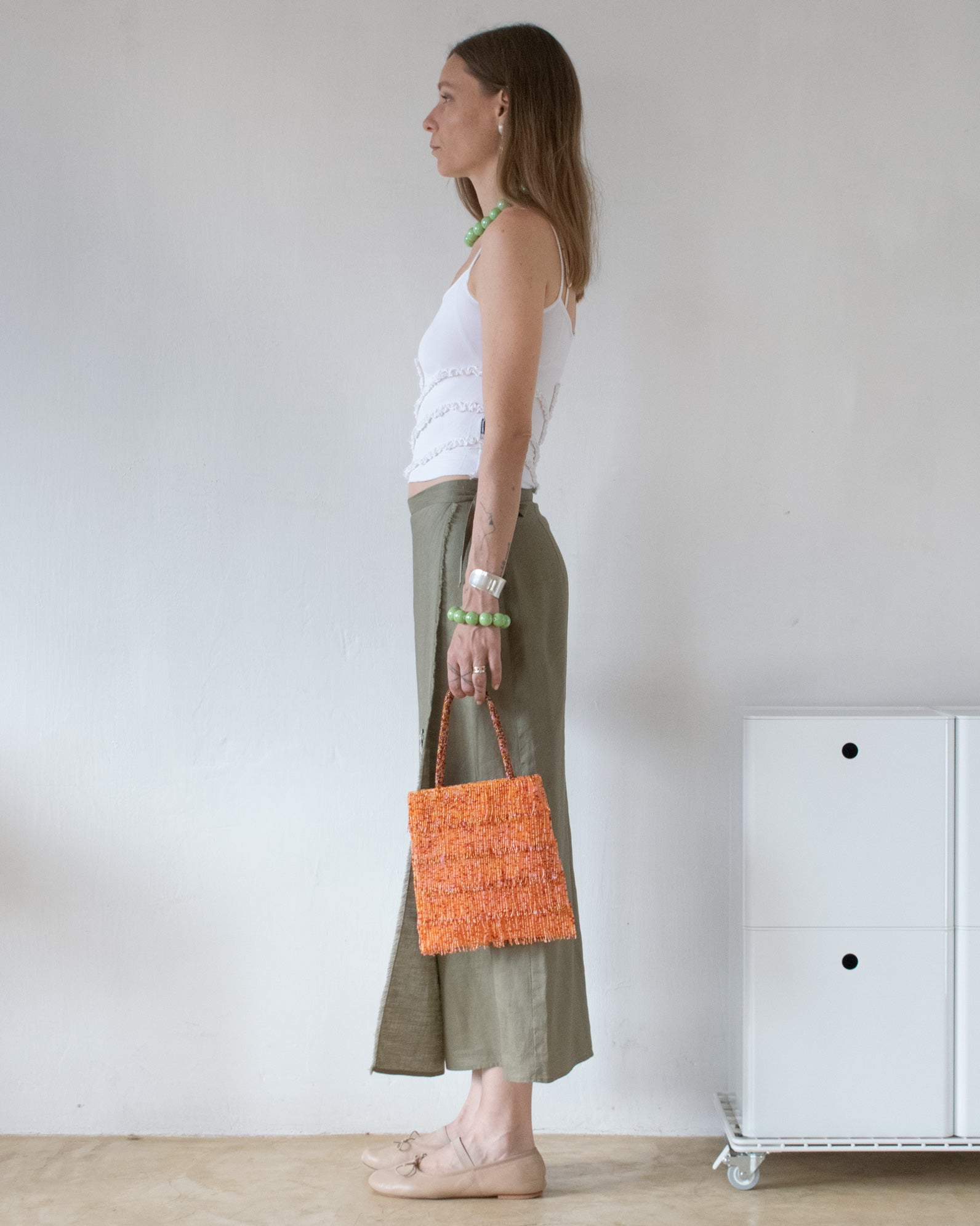 Marella Mother-of-Pearl Skirt