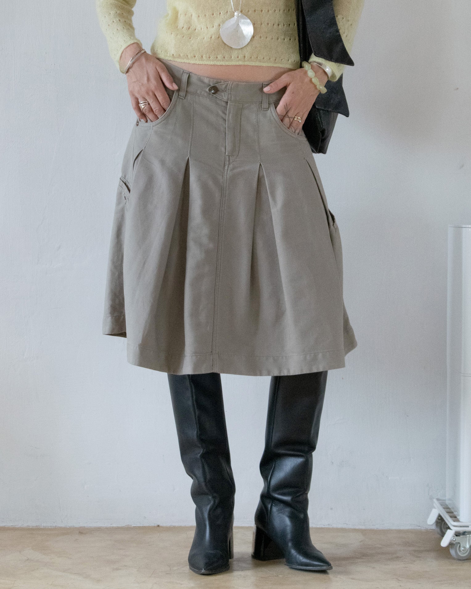 Replay Pleated Skirt