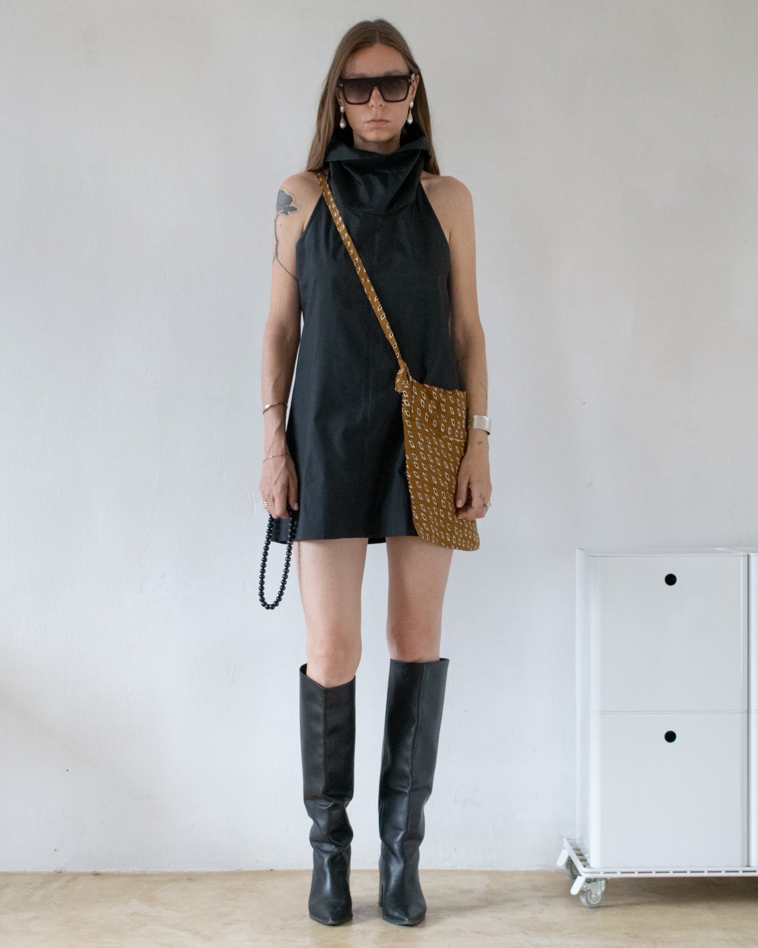 Cowl Neck Dress