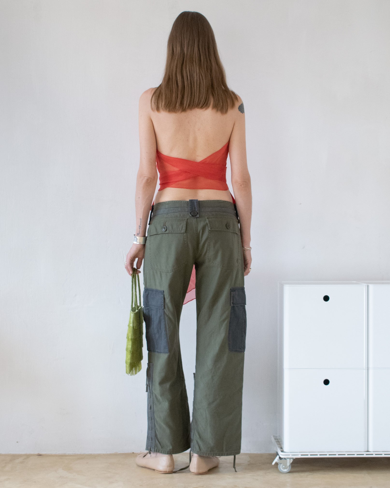 Silk Wrap Top