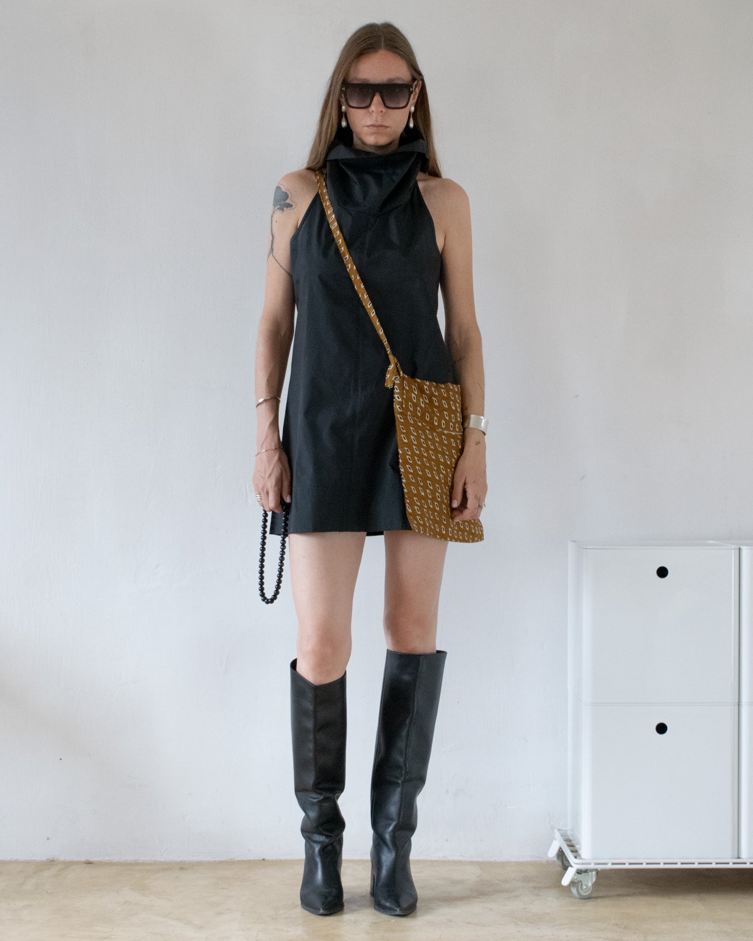 Cowl Neck Dress