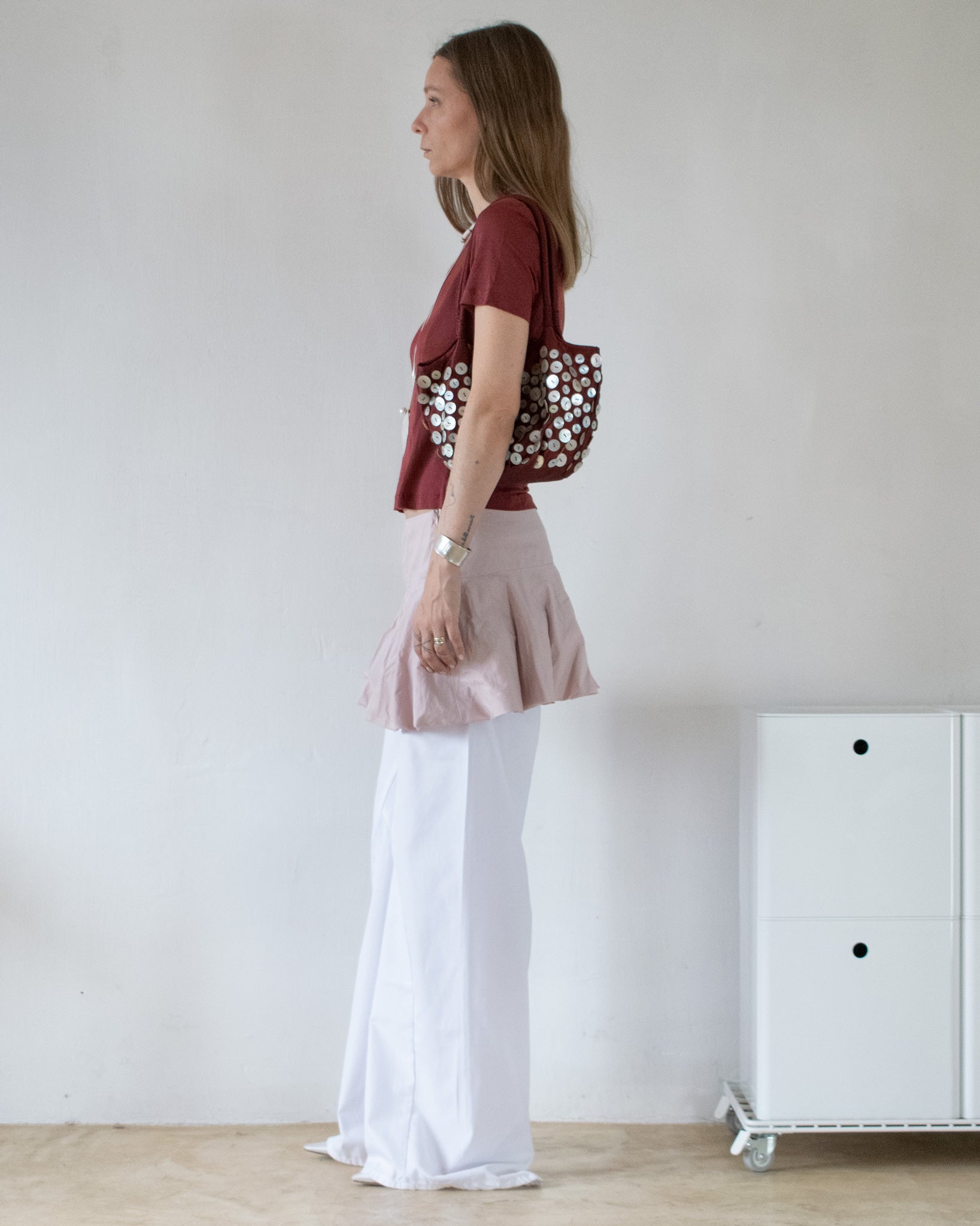Ruffle Mini Skirt