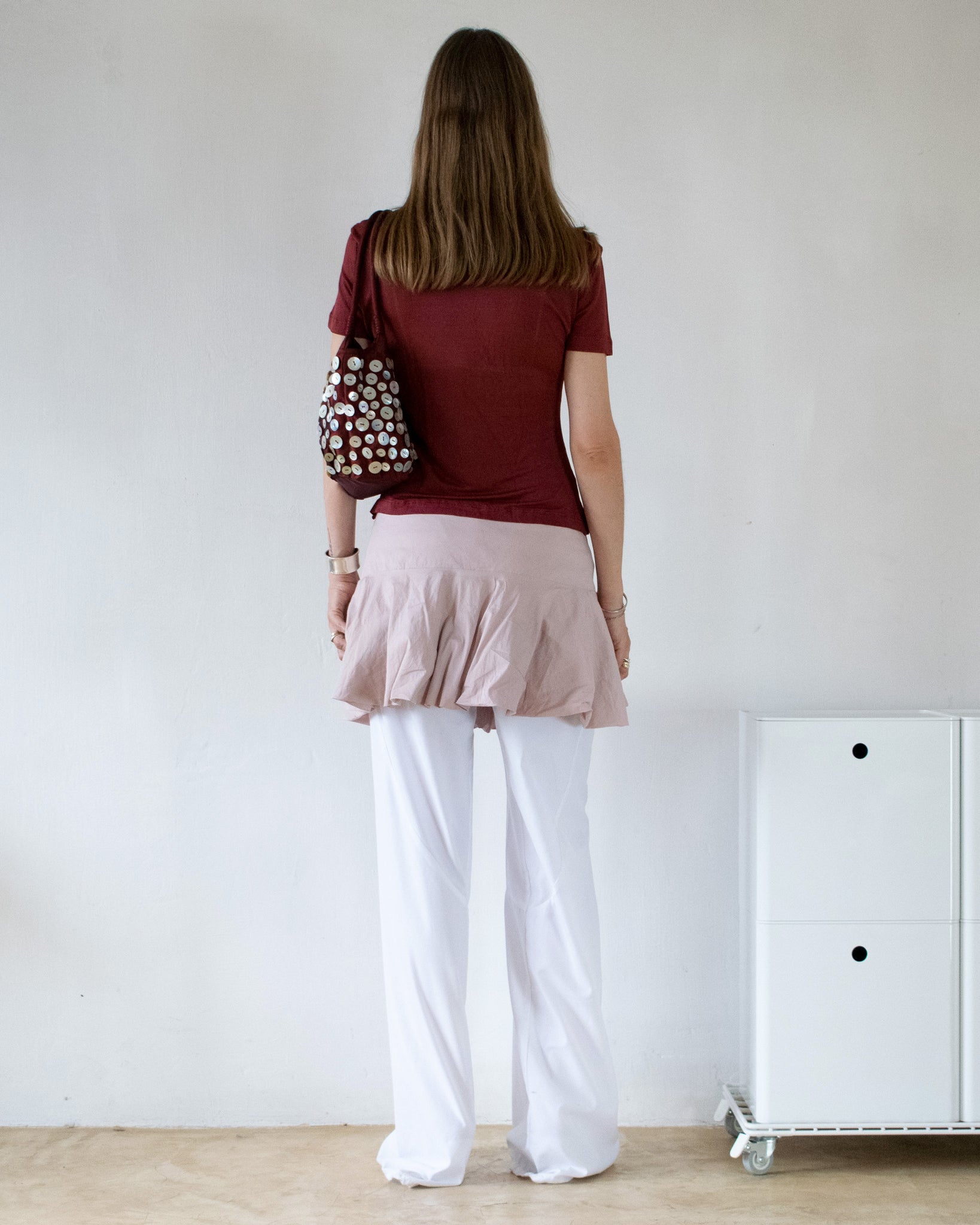 Ruffle Mini Skirt