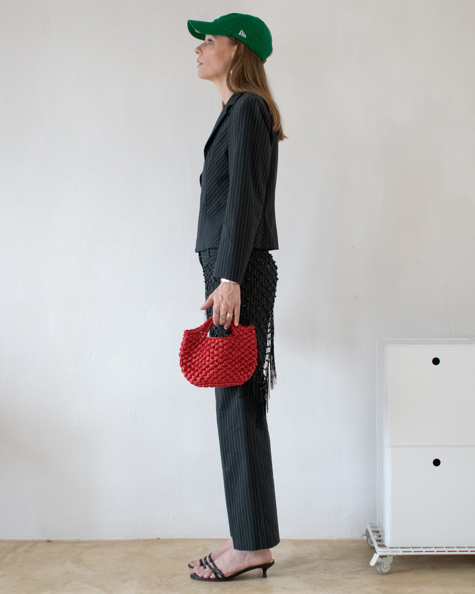 Pinstripe Pant Suit