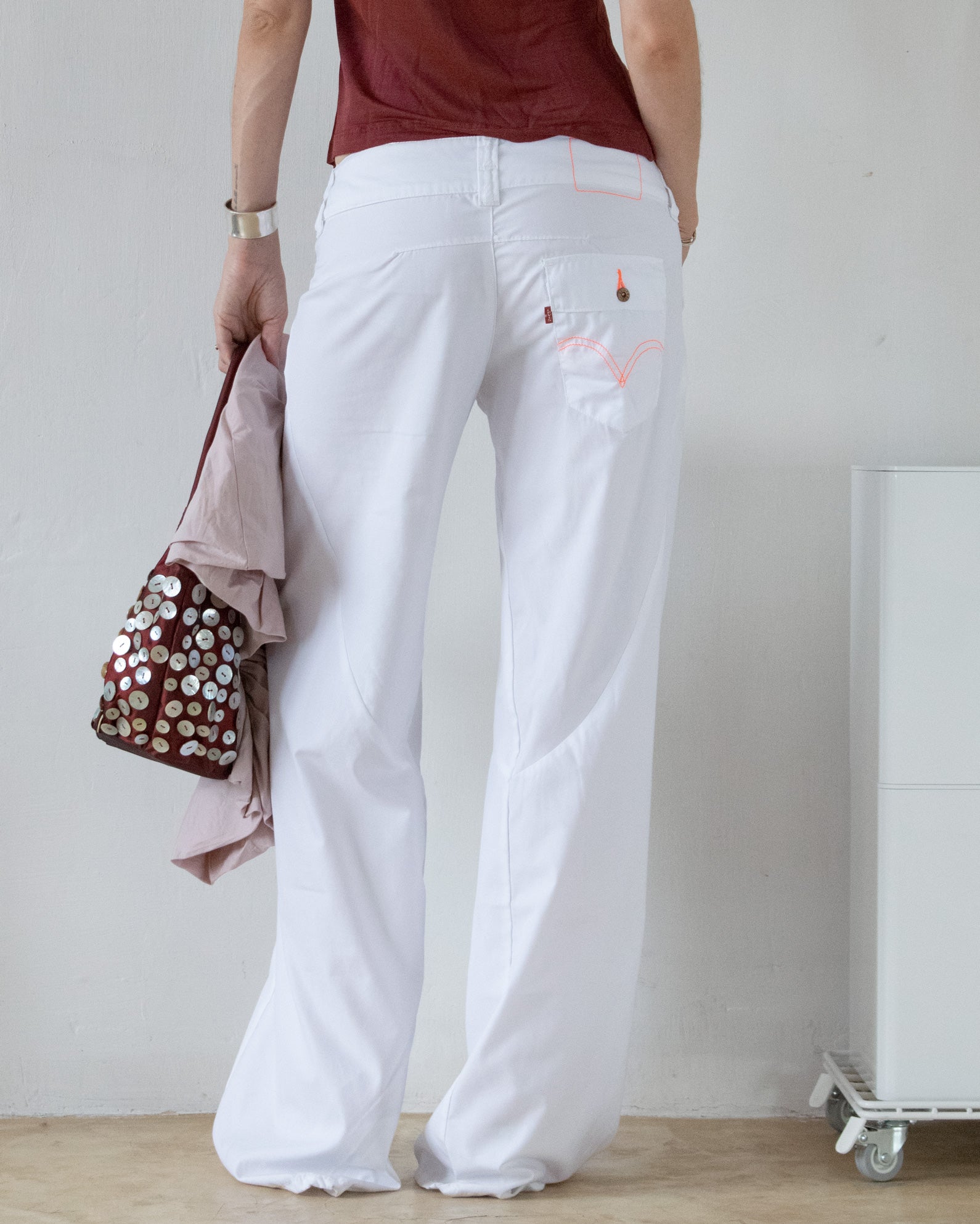 White Levi's Engineered