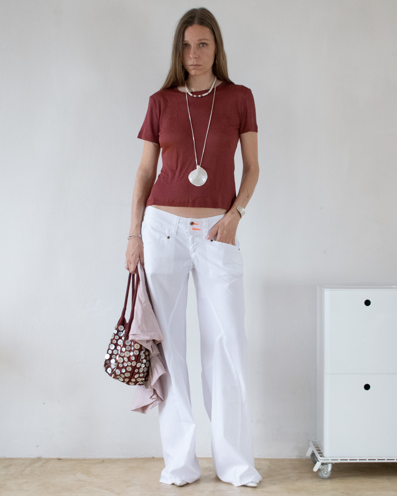 White Levi's Engineered