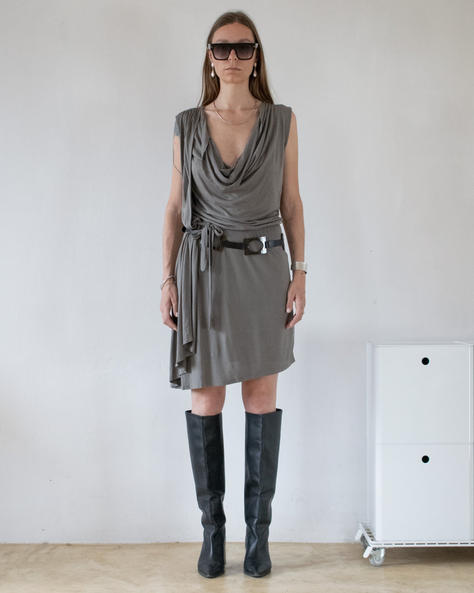 Replay Draped Dress