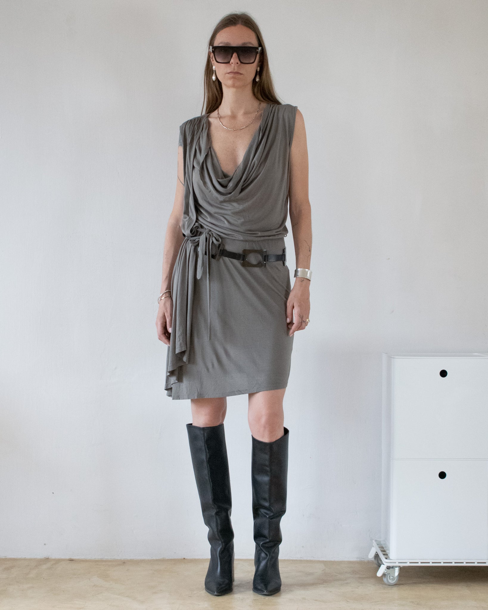 Replay Draped Dress
