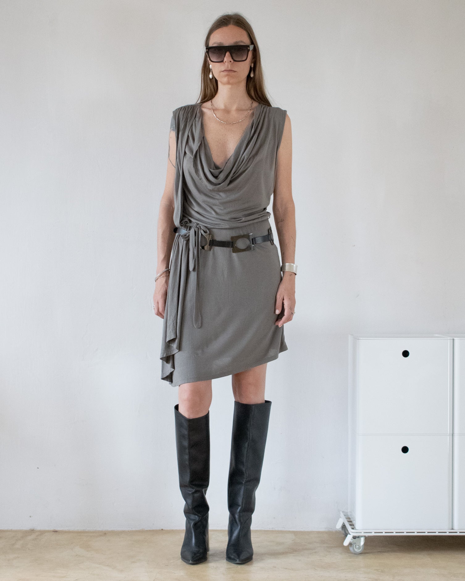 Replay Draped Dress