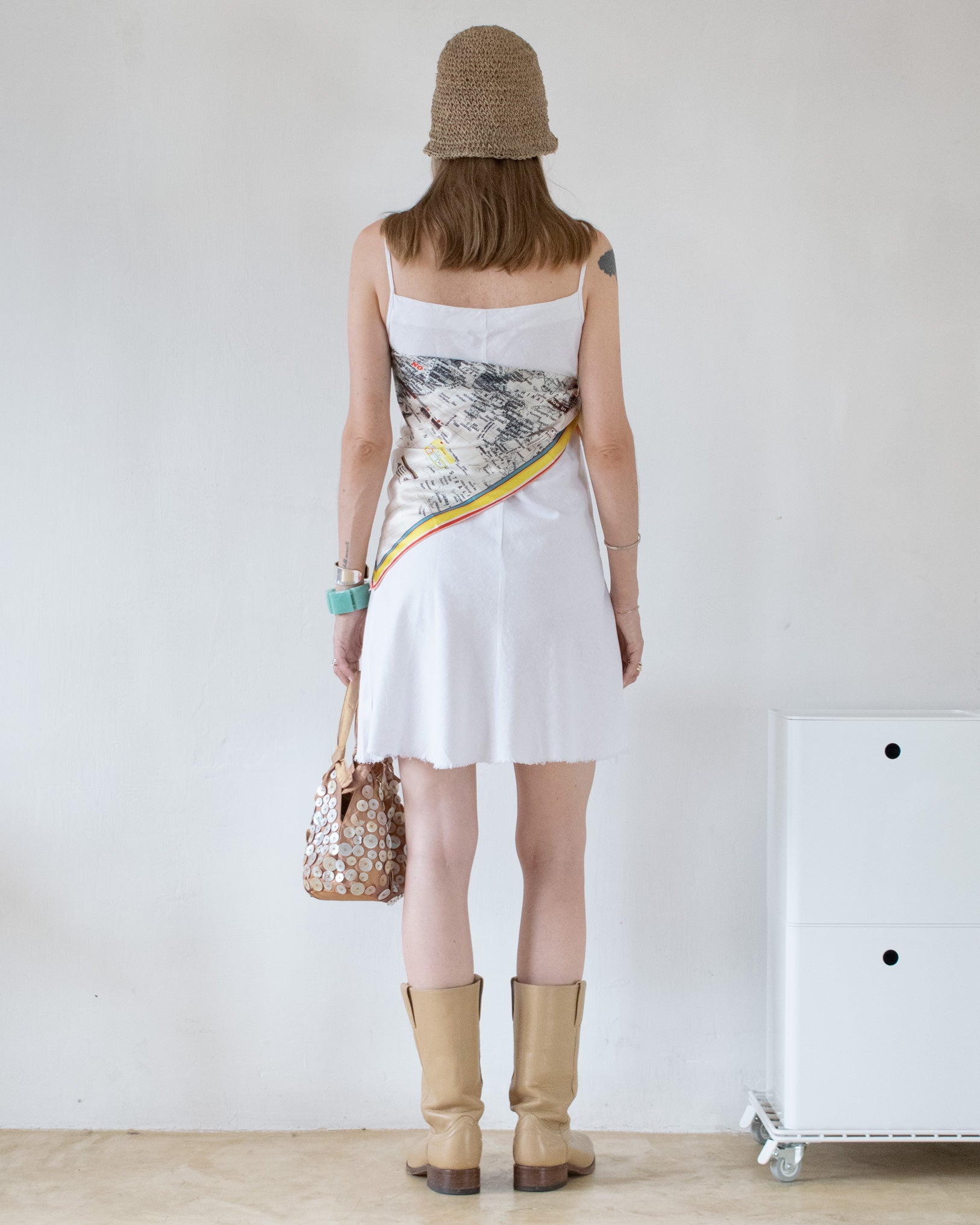 Linen Blend Dress