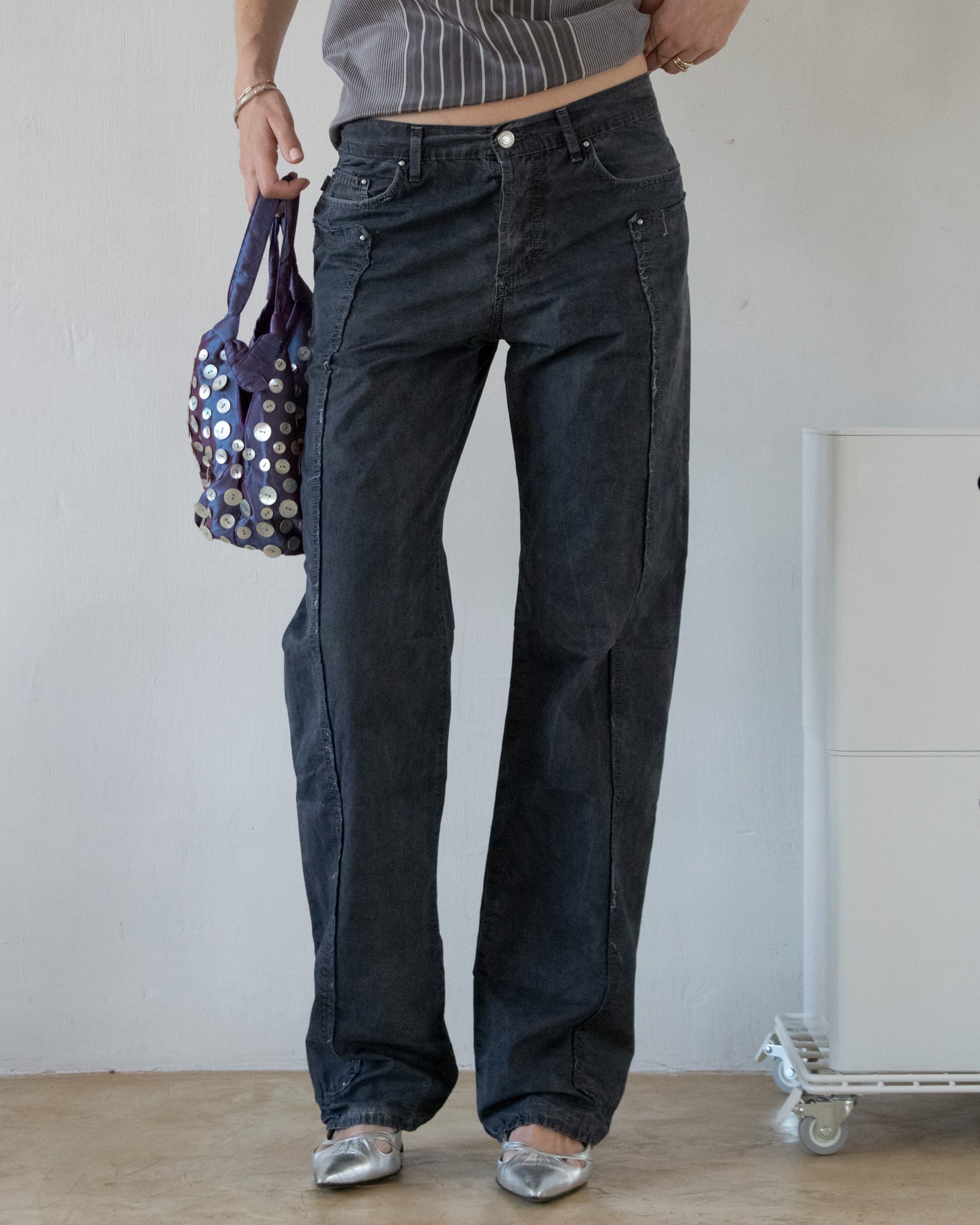 Cavalli Gray Pants