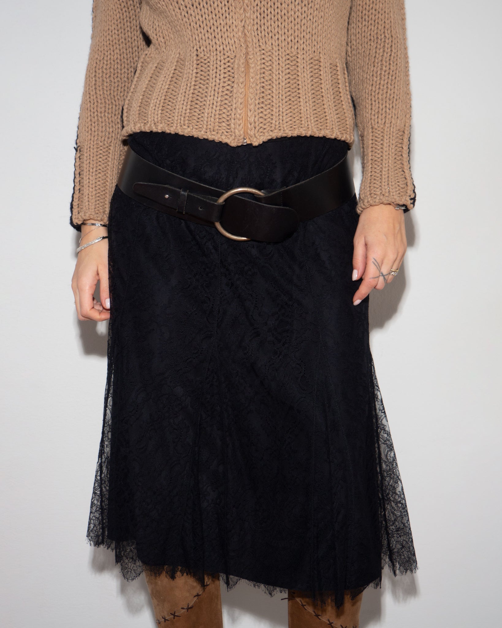 Max Mara Lace Skirt