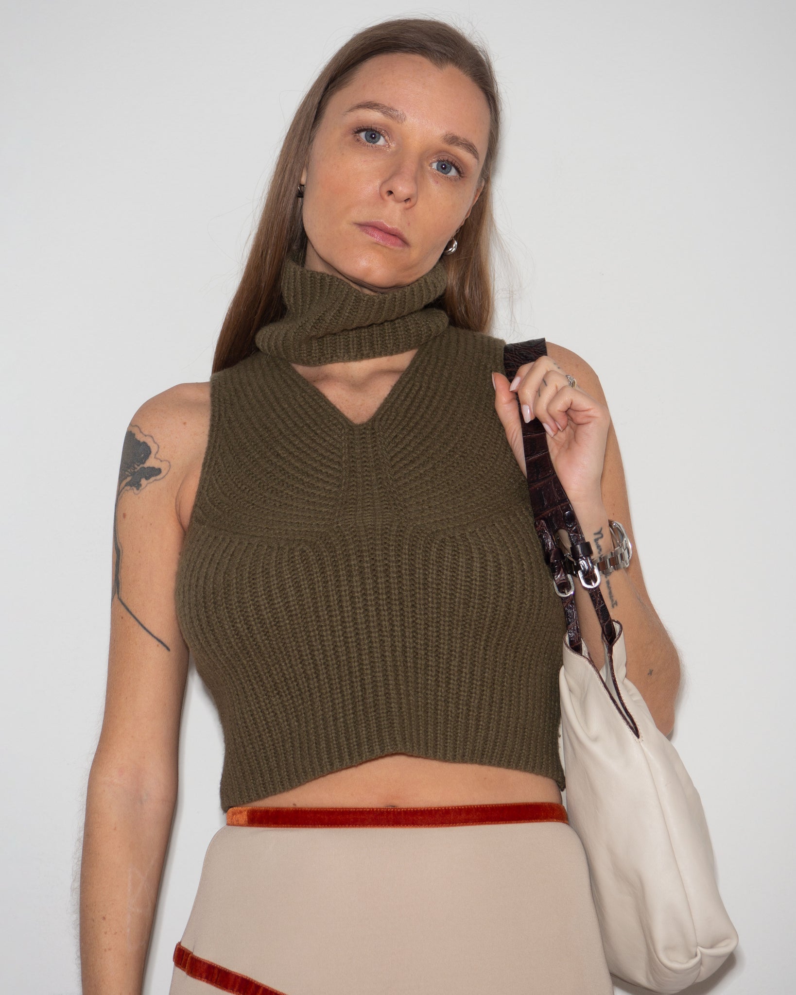 Knitted Crop Top