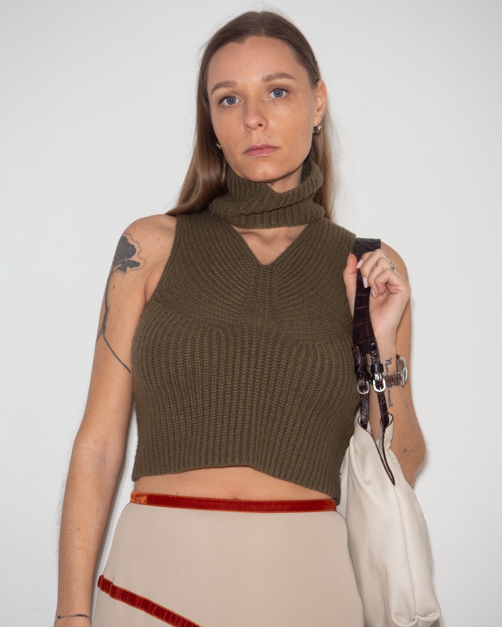 Knitted Crop Top