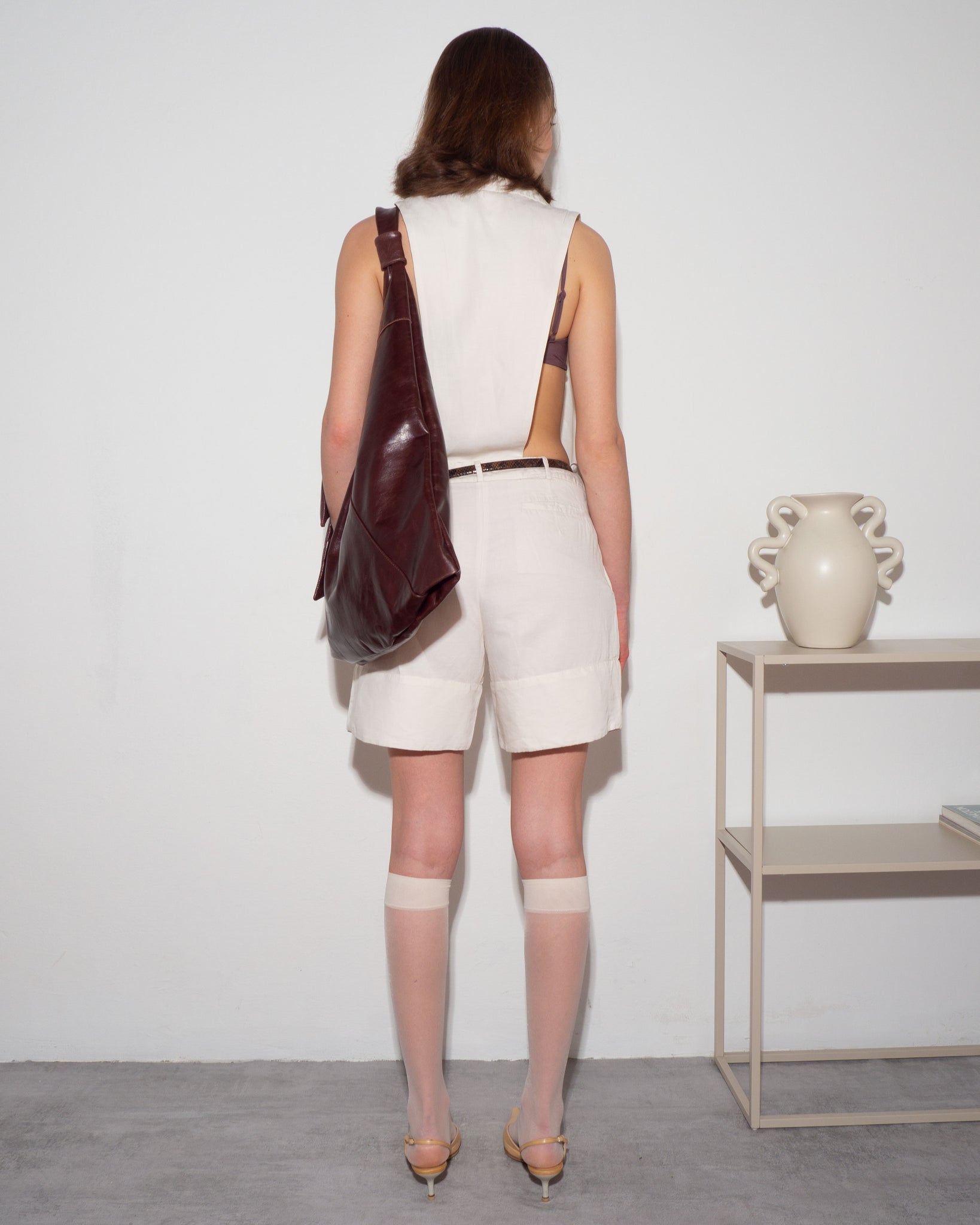 Sportmax Linen Playsuit