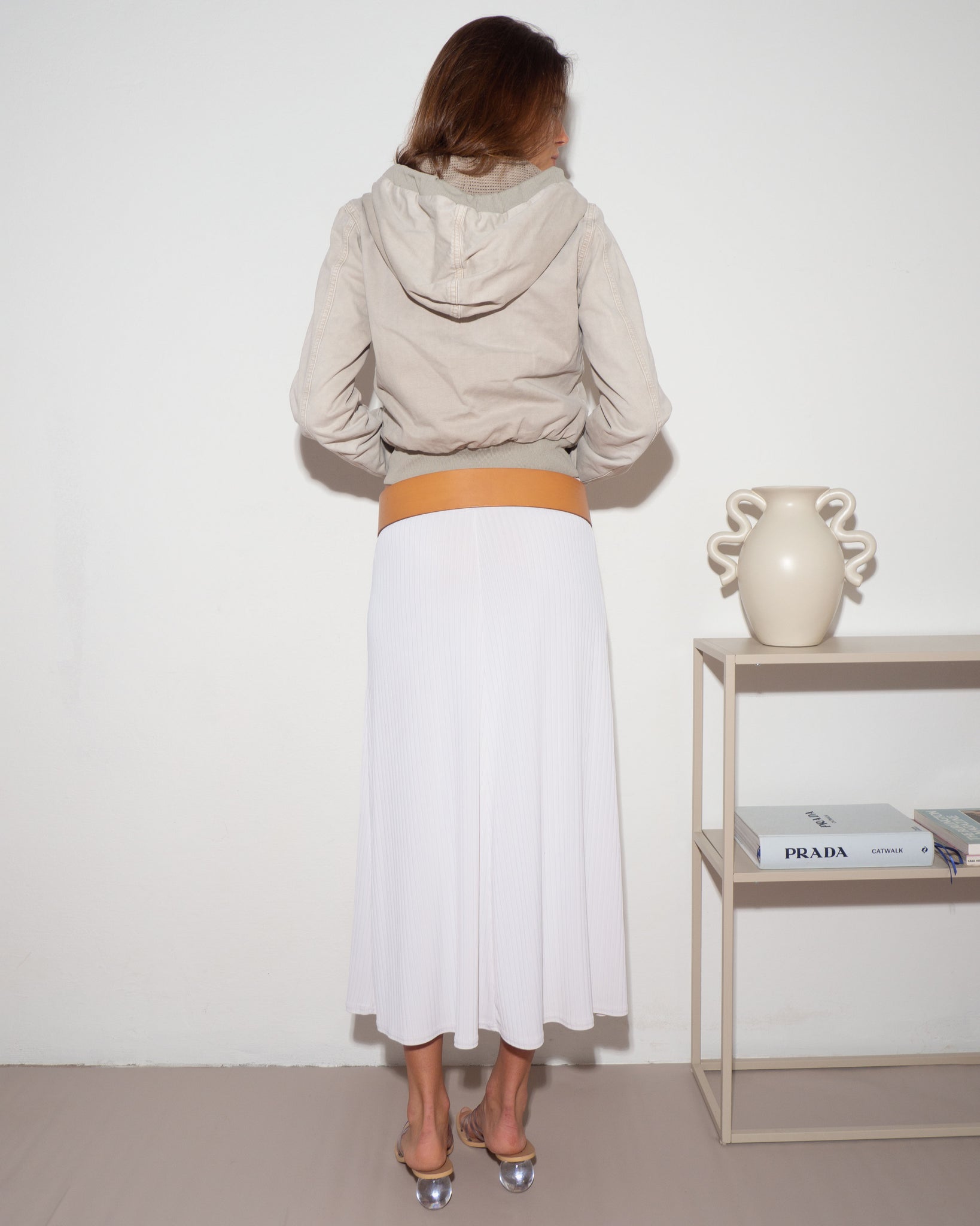 A-line Midi Skirt