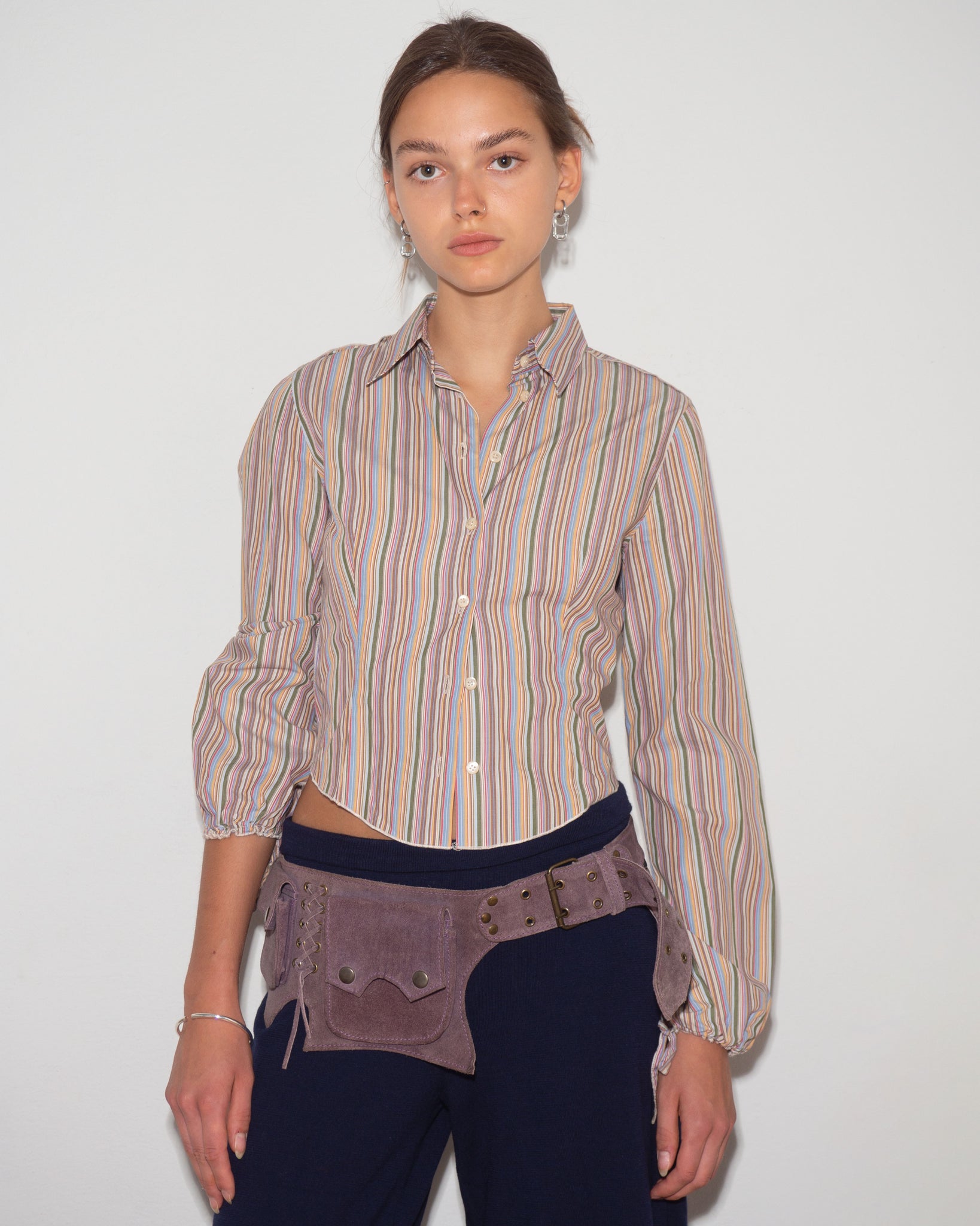 Suede Pocket Belt