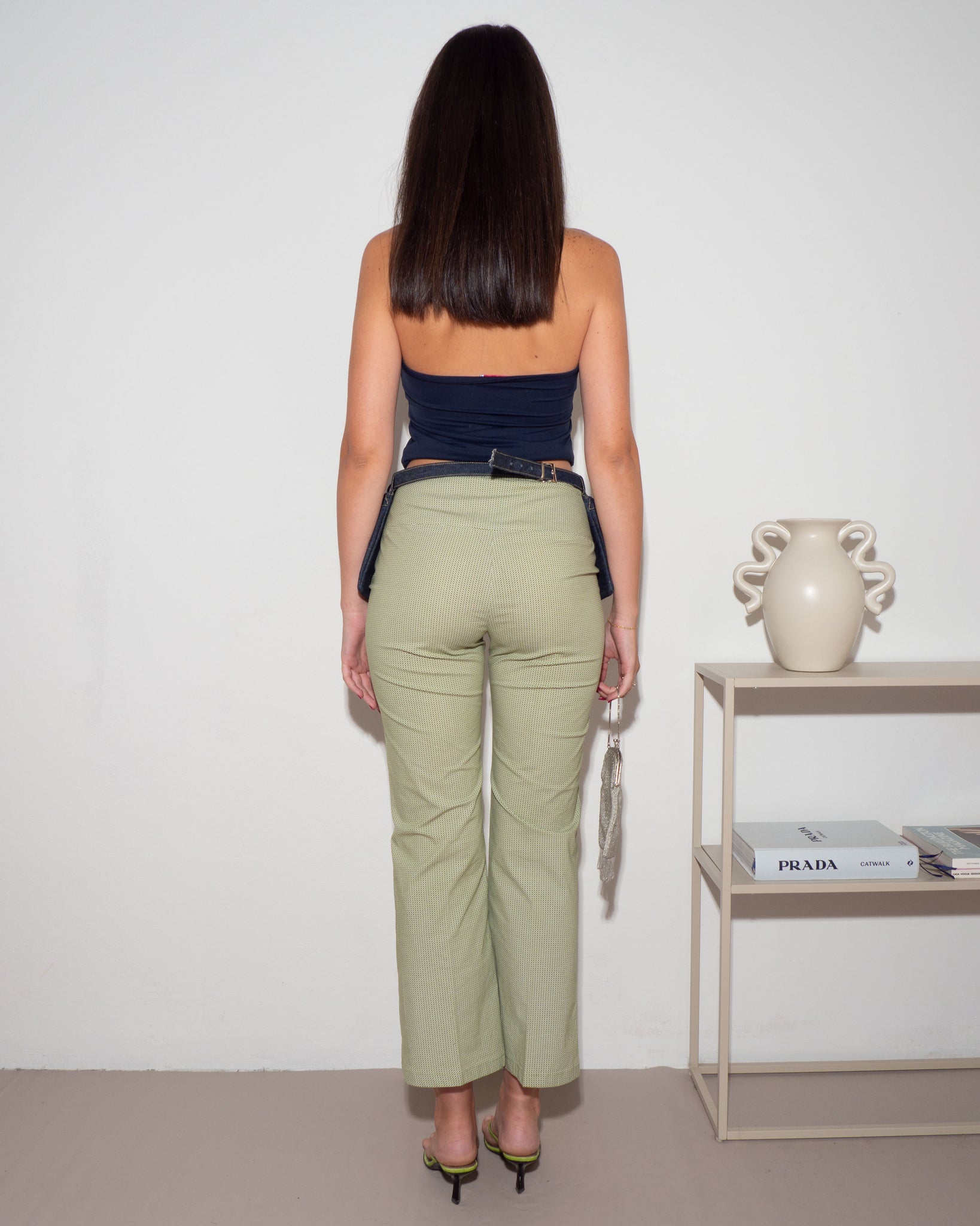 Mid Rise 3/4 Pants