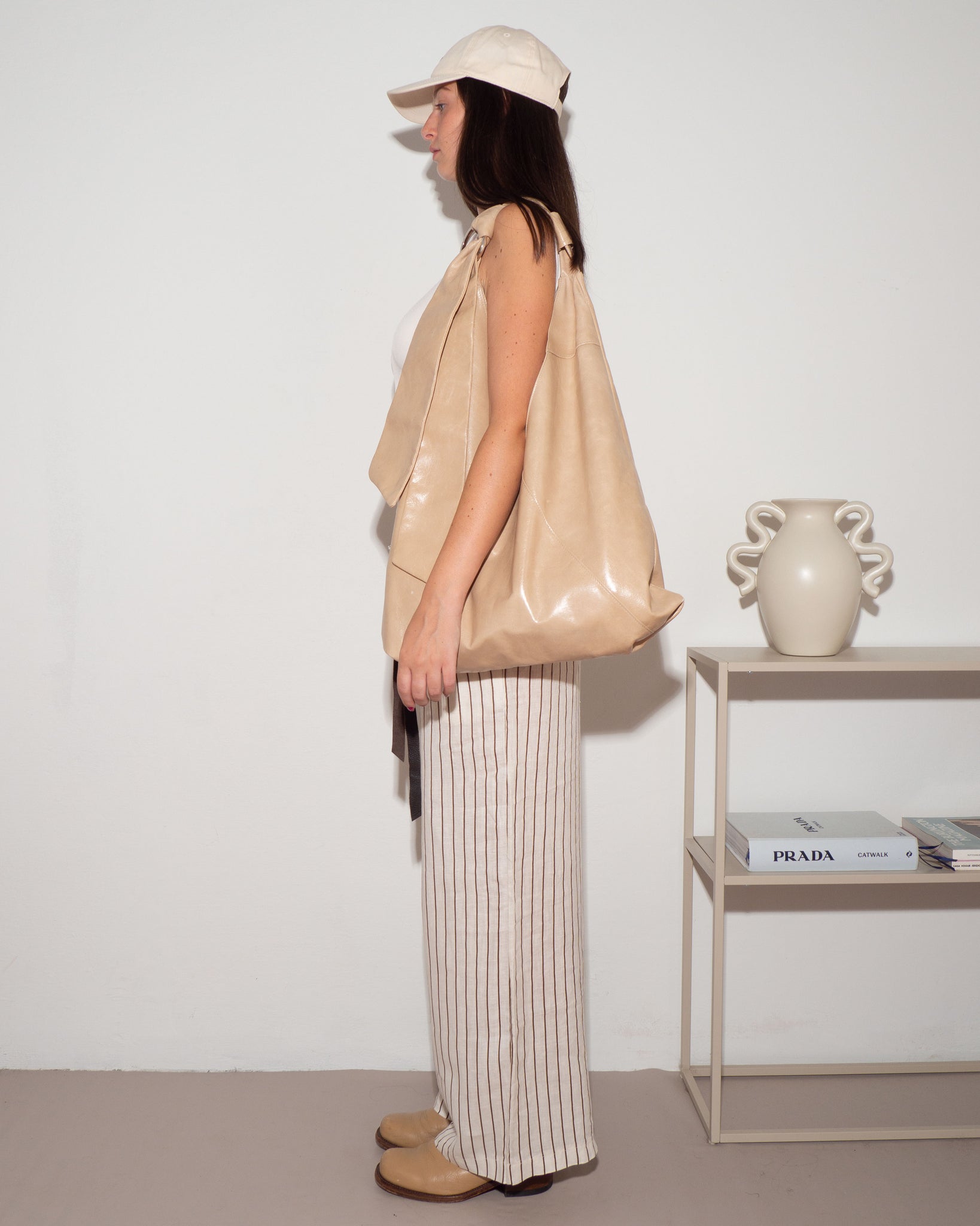 Linen Striped Pants